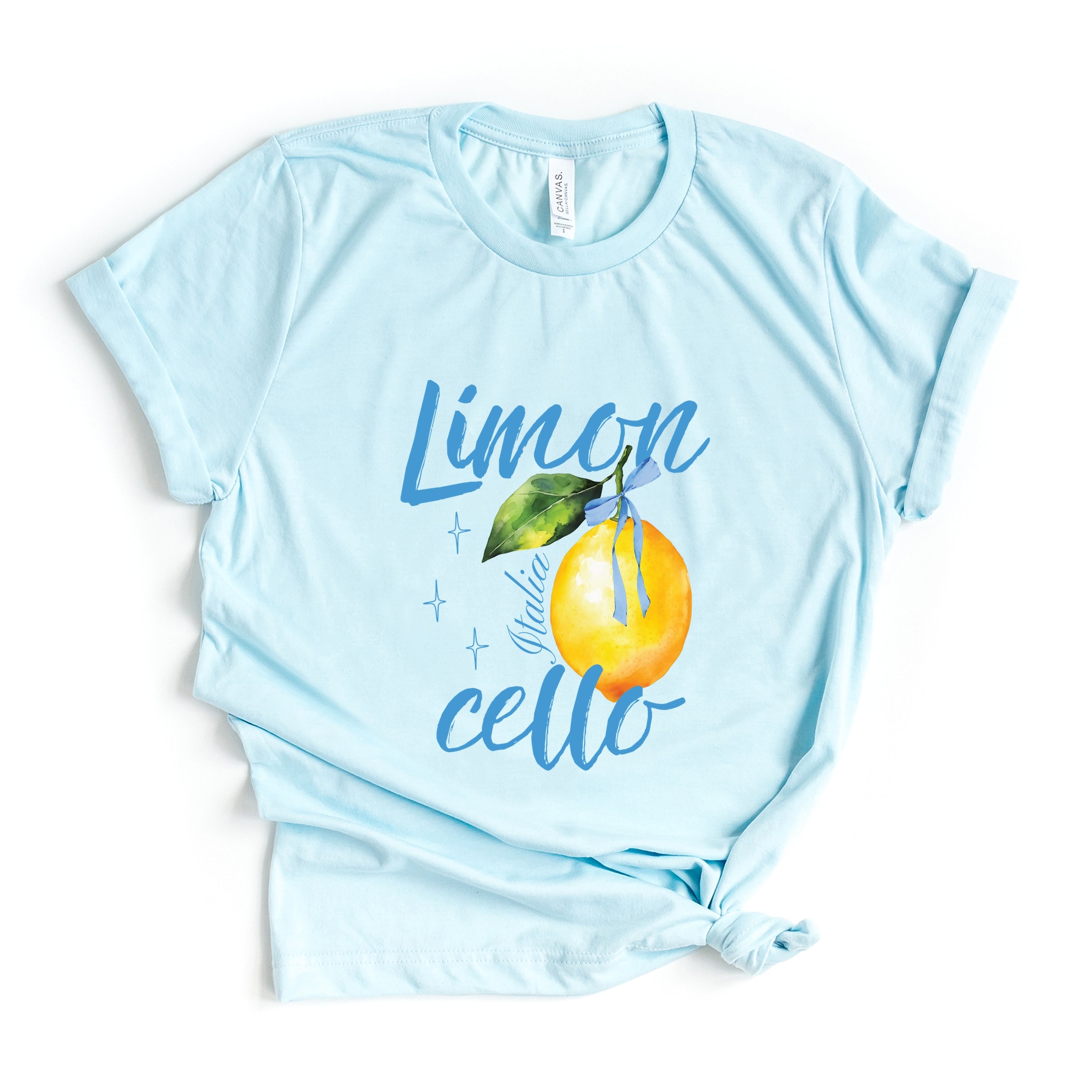 Limoncello Watercolor - Women's Short Sleeve Graphic T-Shirt