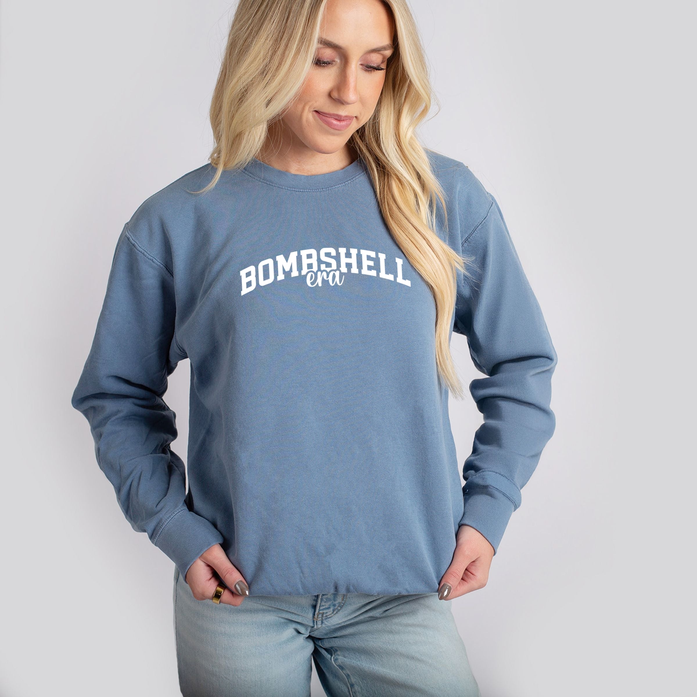 25493W_F-LGDSWT Blue Jean