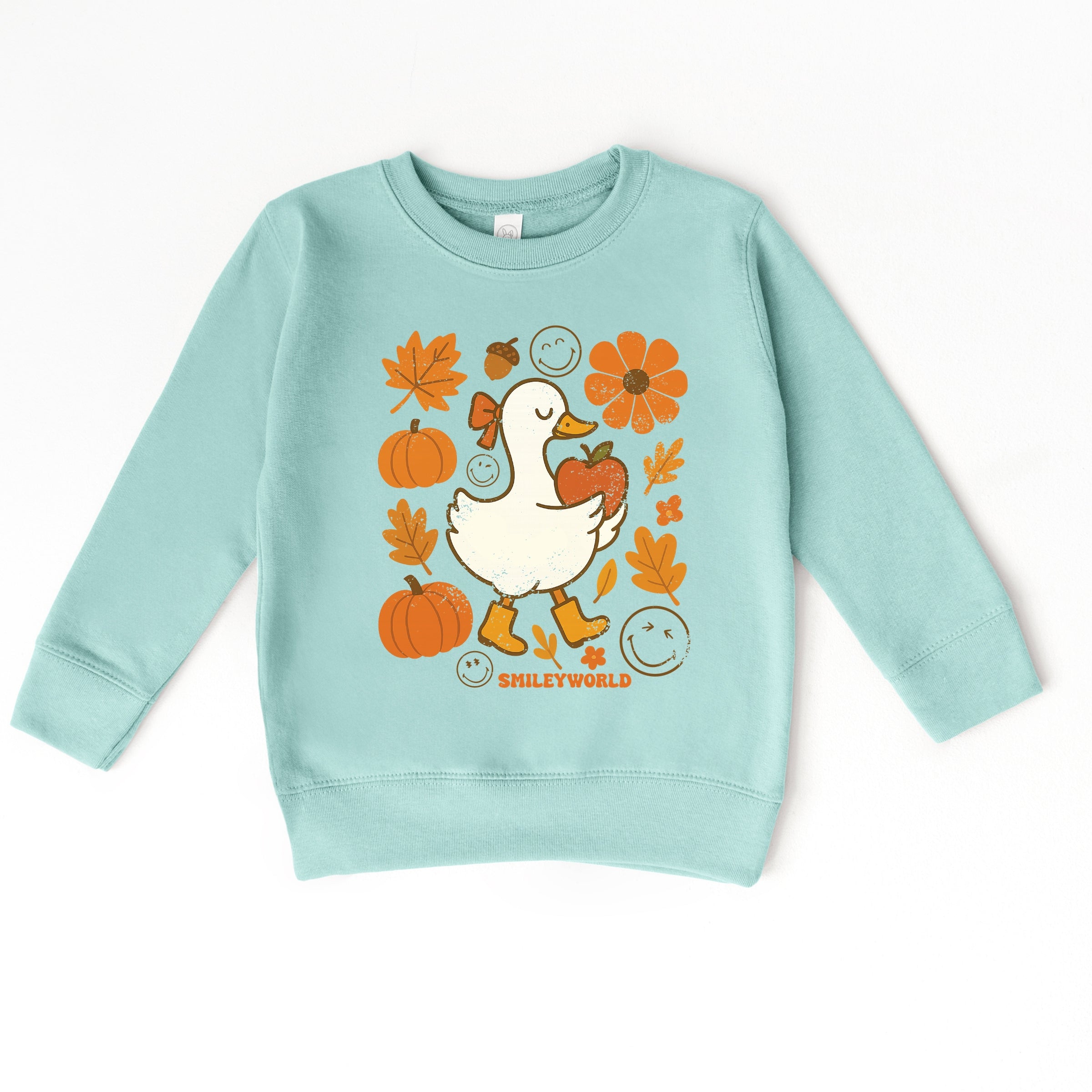 SmileyWorld Goose Autumn - Toddler Graphic Sweatshirt and Youth Graphic Sweatshirt