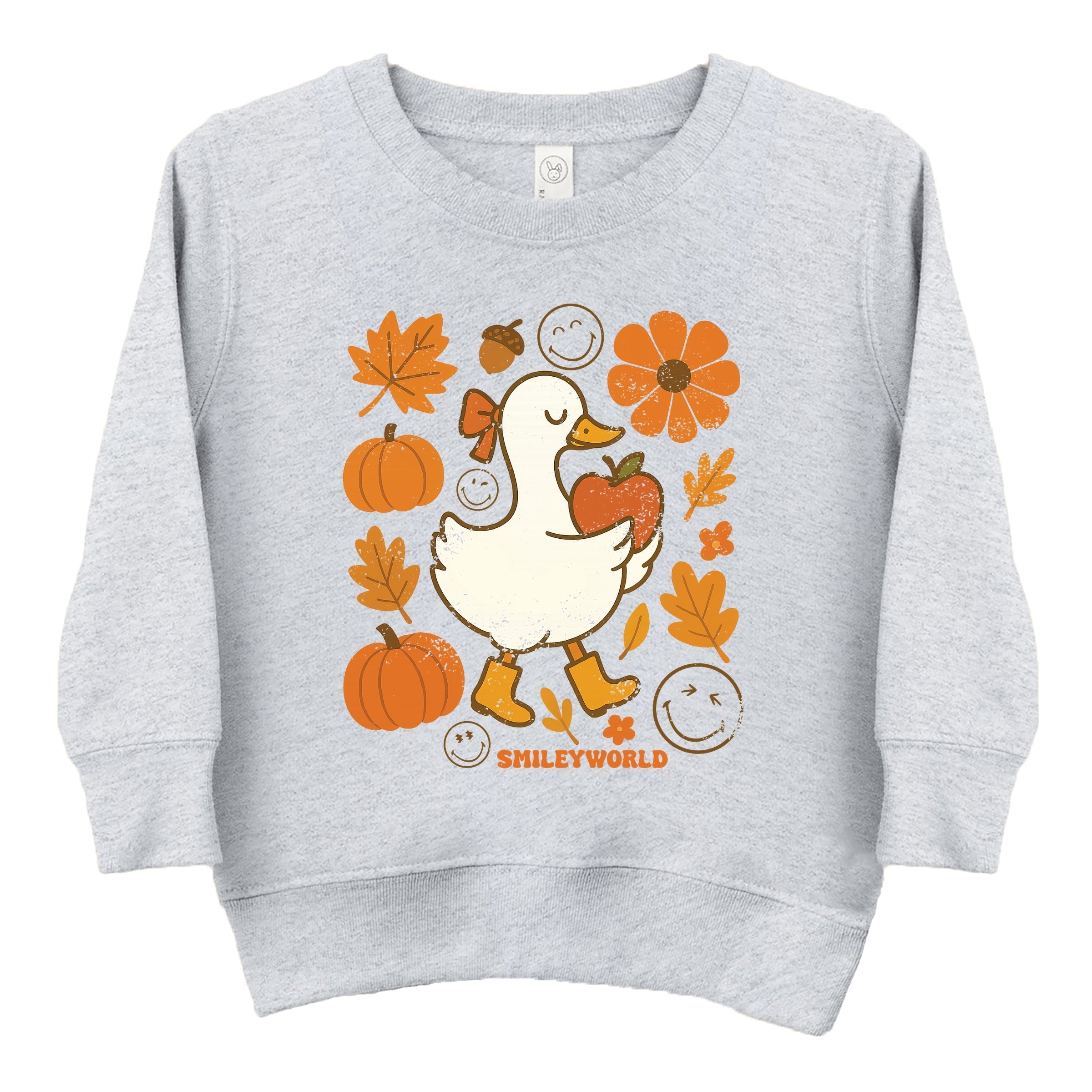 SmileyWorld Goose Autumn - Toddler Graphic Sweatshirt and Youth Graphic Sweatshirt