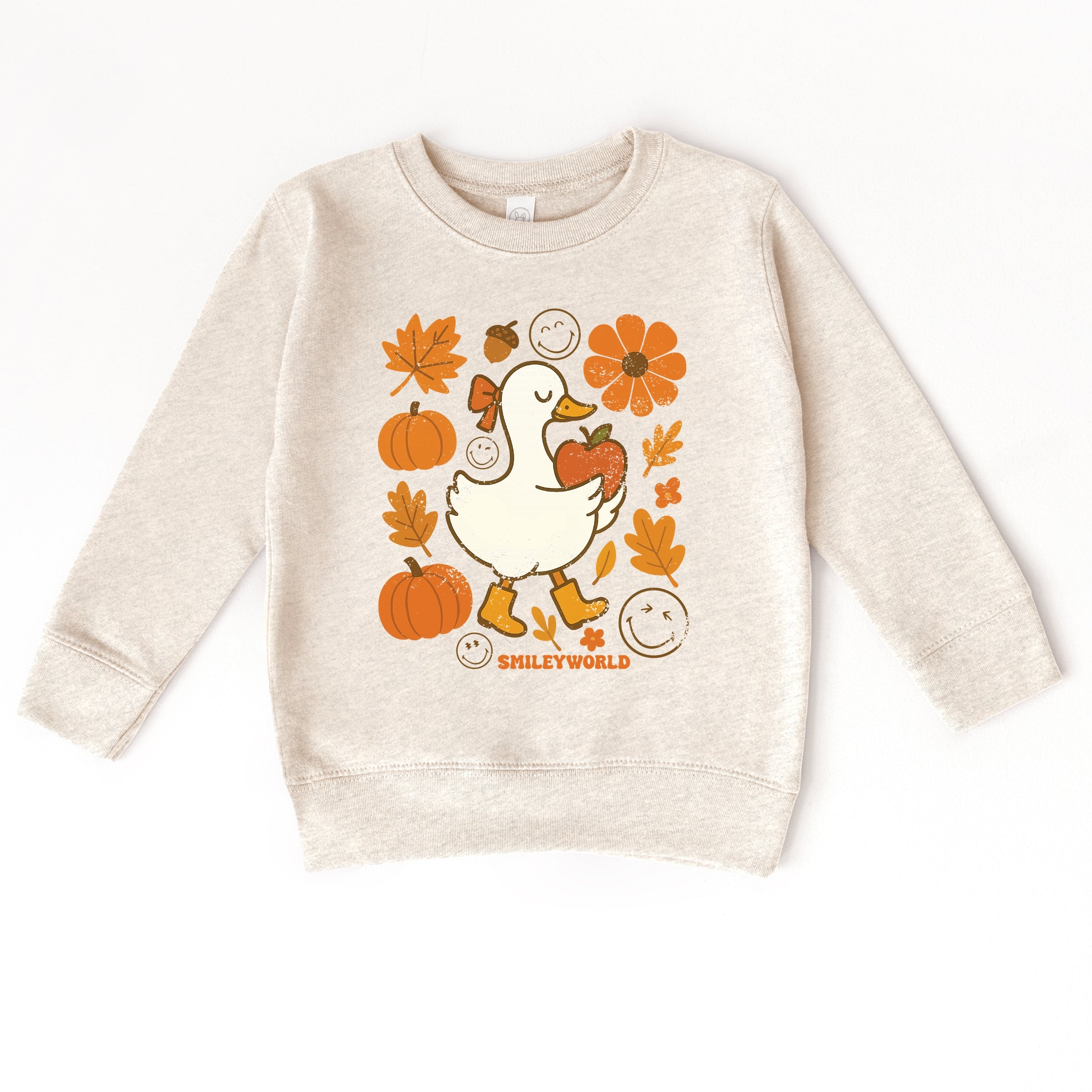 SmileyWorld Goose Autumn - Toddler Graphic Sweatshirt and Youth Graphic Sweatshirt
