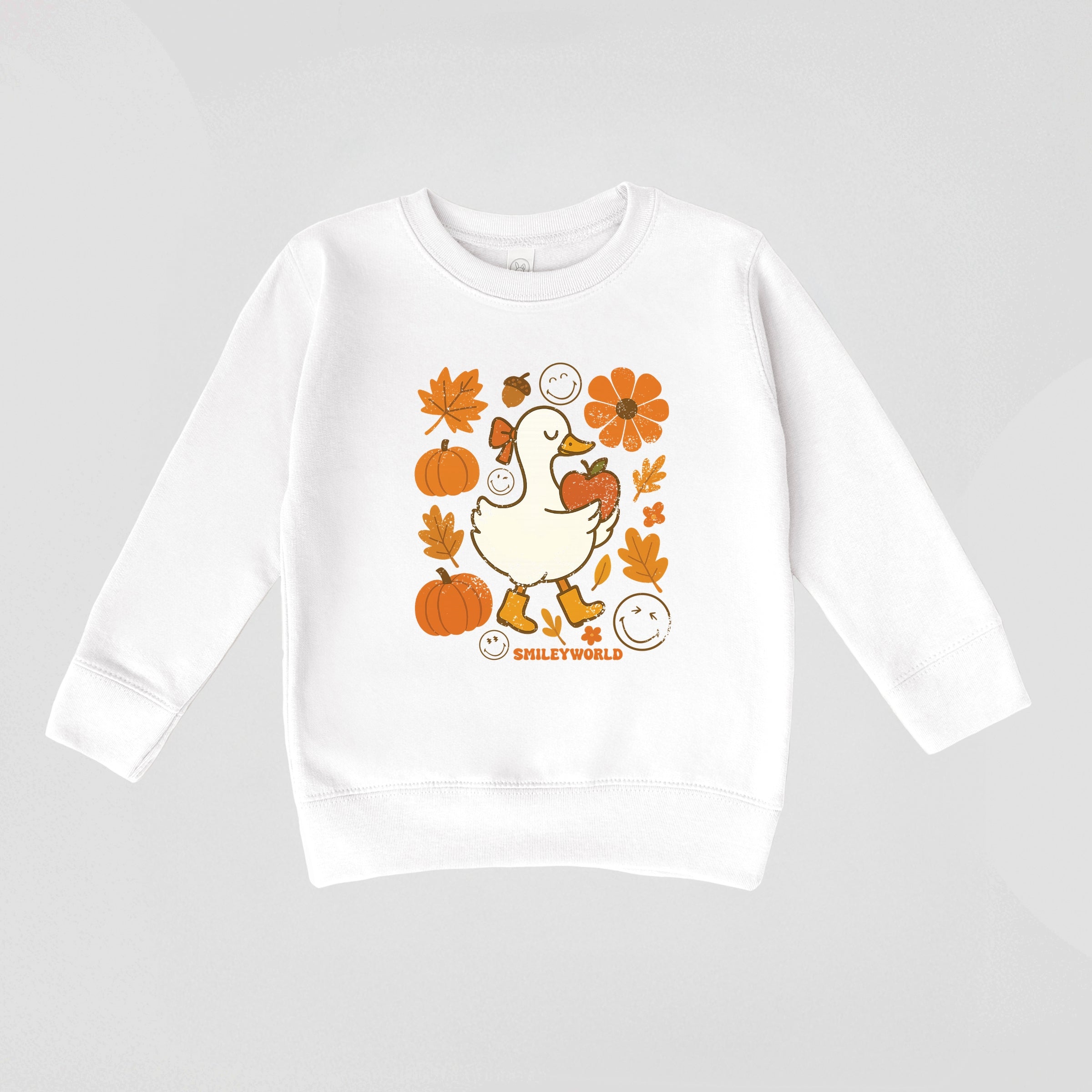 SmileyWorld Goose Autumn - Toddler Graphic Sweatshirt and Youth Graphic Sweatshirt