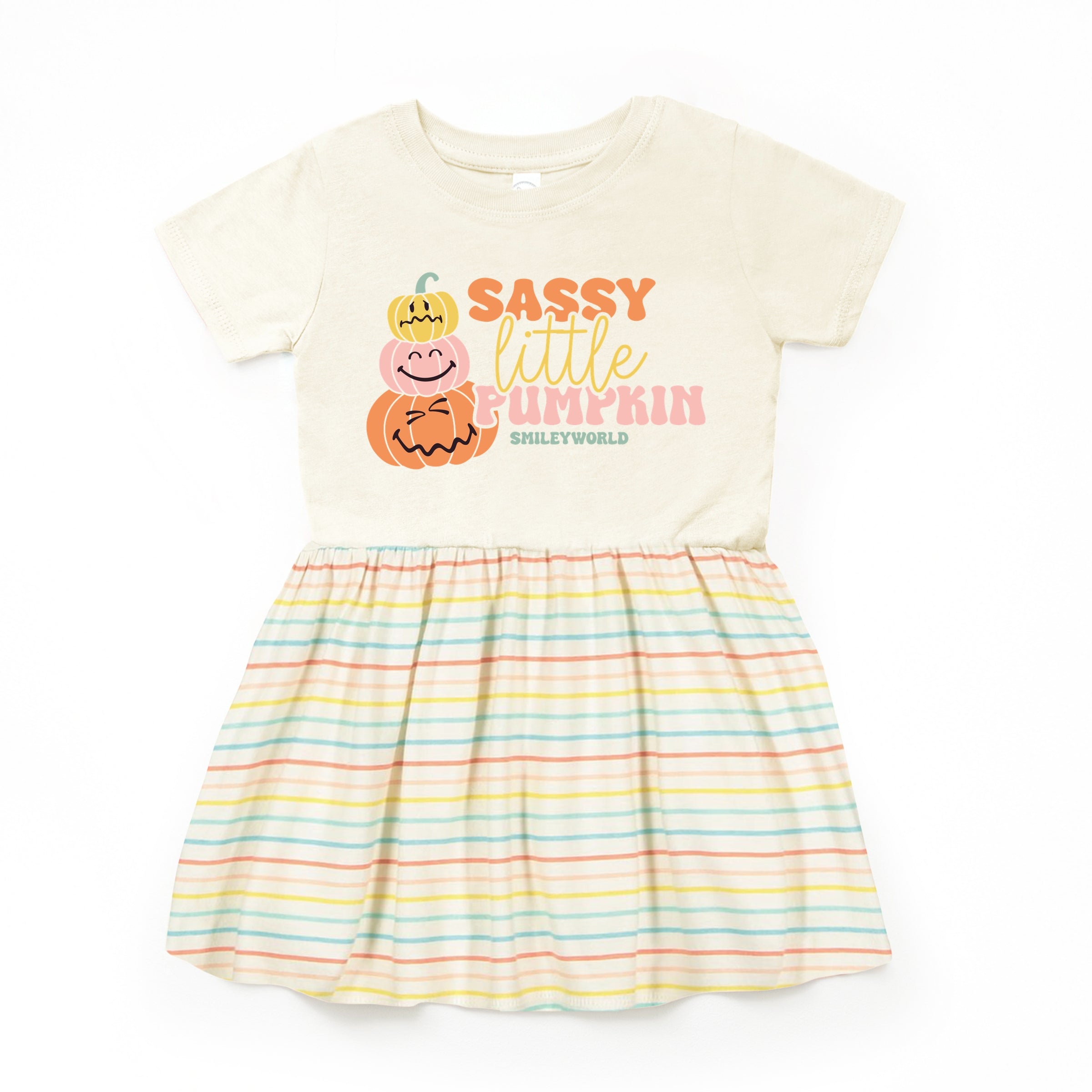SmileyWorld Sassy Little Pumpkin - Toddler Dress and Infant Dress