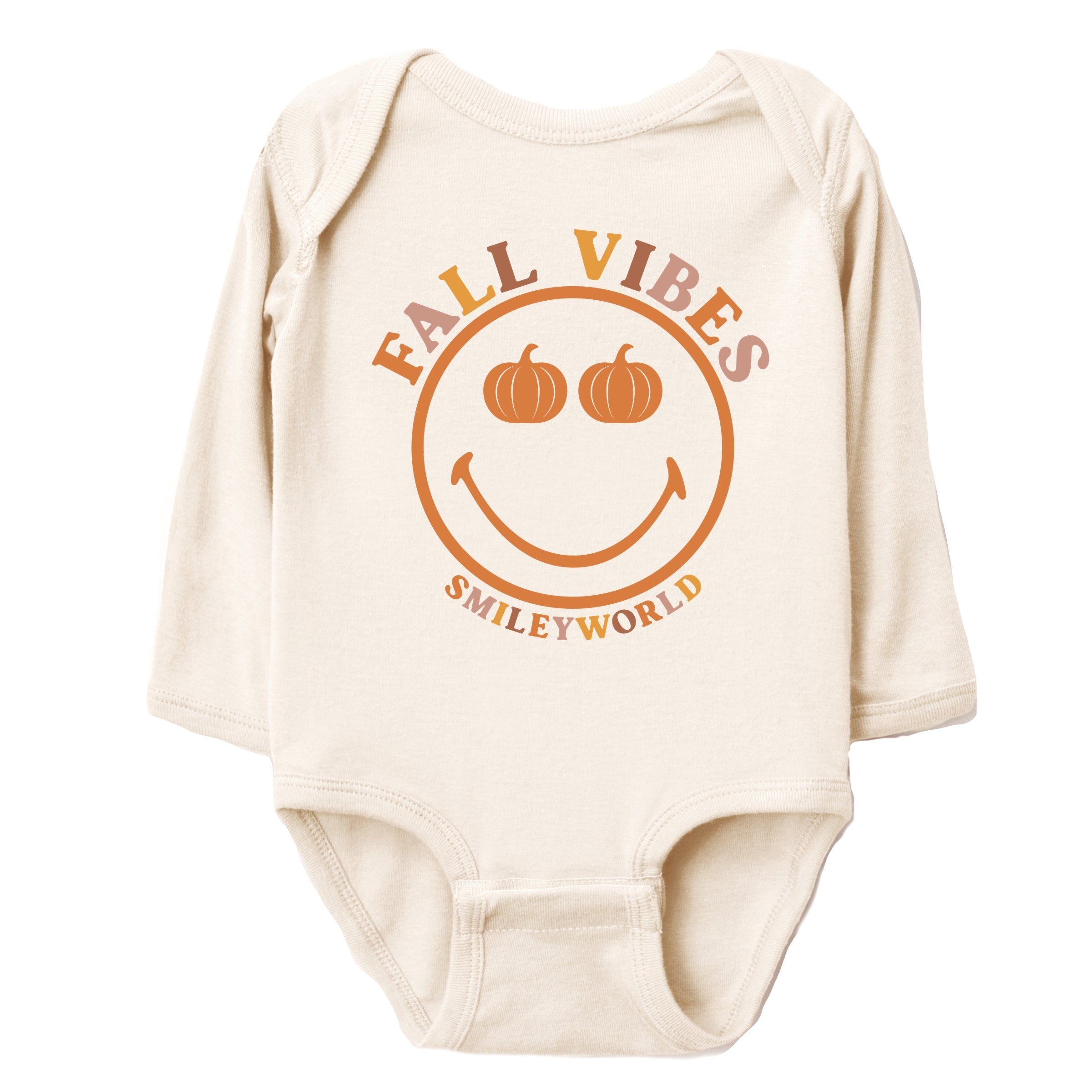 SmileyWorld Fall Vibes - Baby Long Sleeve Bodysuit