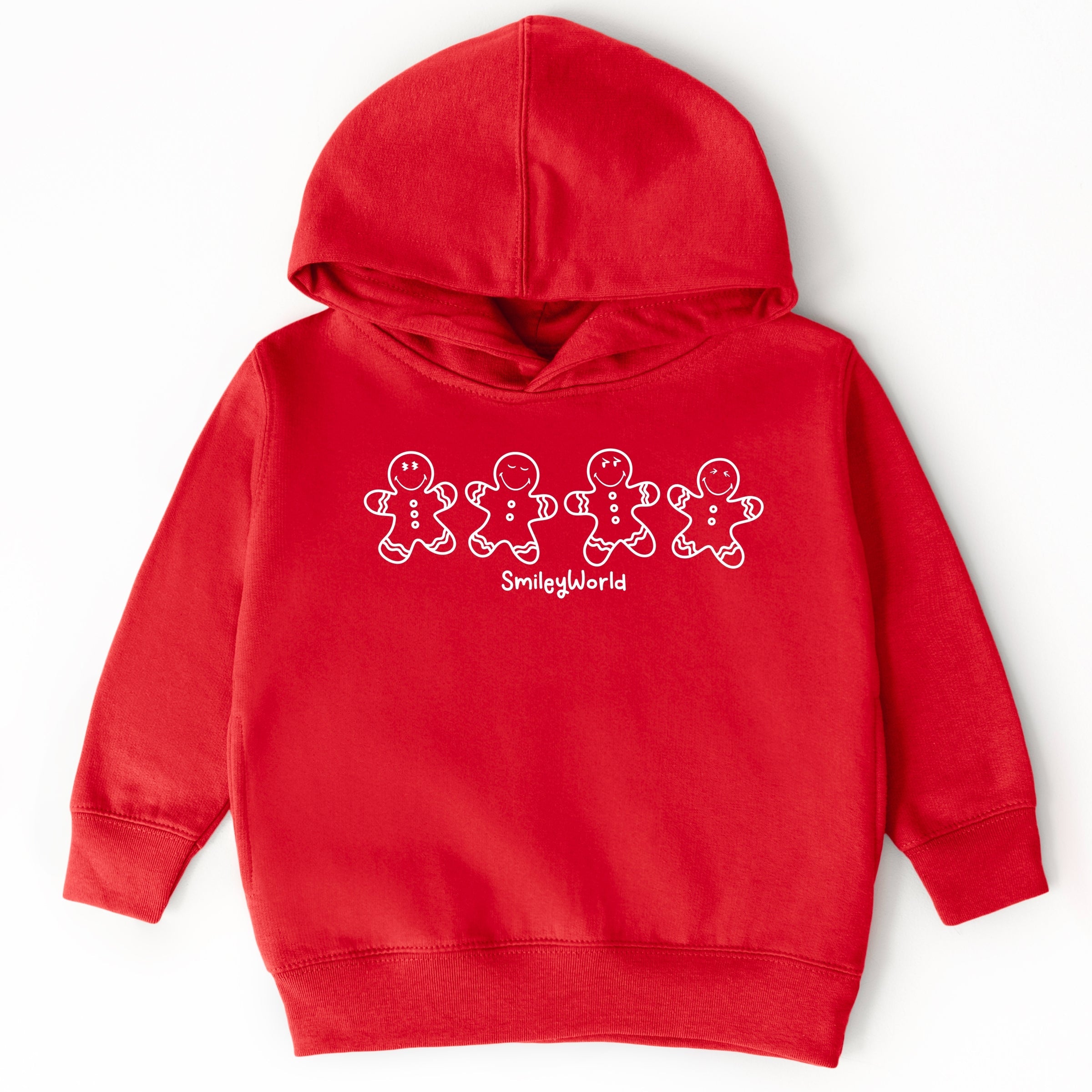 SmileyWorld Gingerbread - Toddler Hoodie and Youth Graphic Hoodie