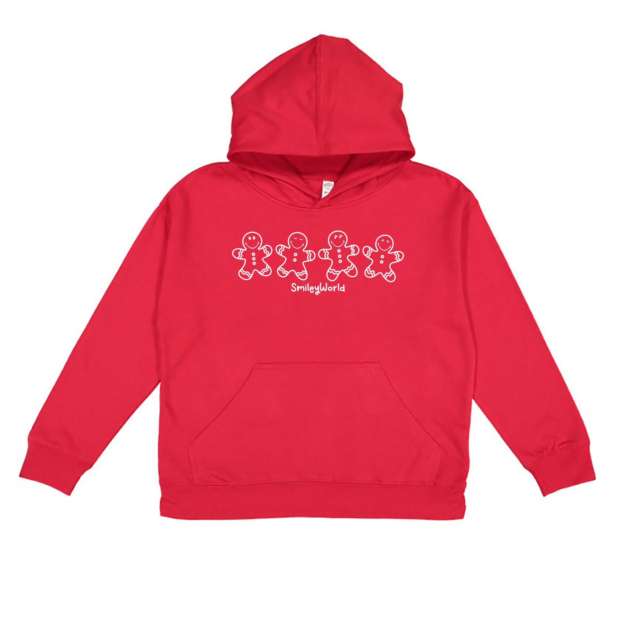 SmileyWorld Gingerbread - Toddler Hoodie and Youth Graphic Hoodie