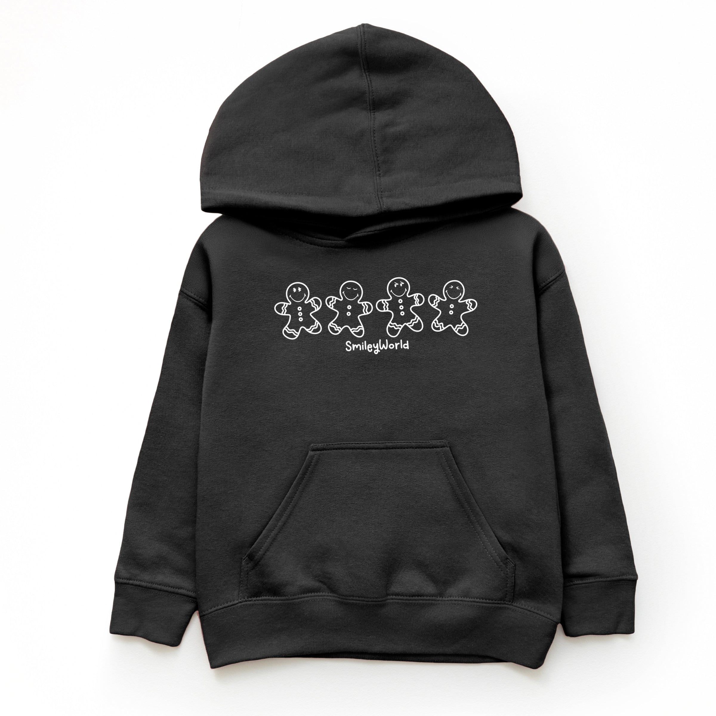 SmileyWorld Gingerbread - Toddler Hoodie and Youth Graphic Hoodie