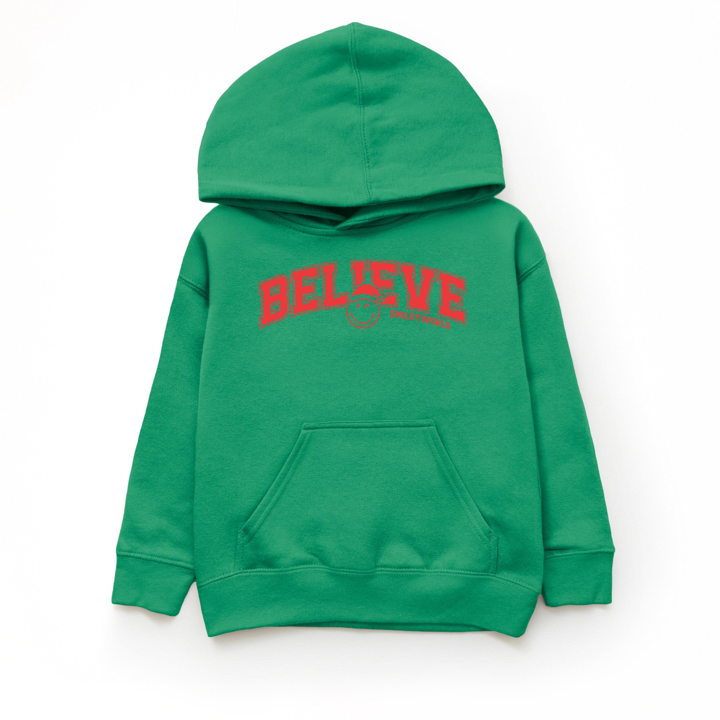 SmileyWorld Varsity Believe - Toddler Hoodie and Youth Graphic Hoodie