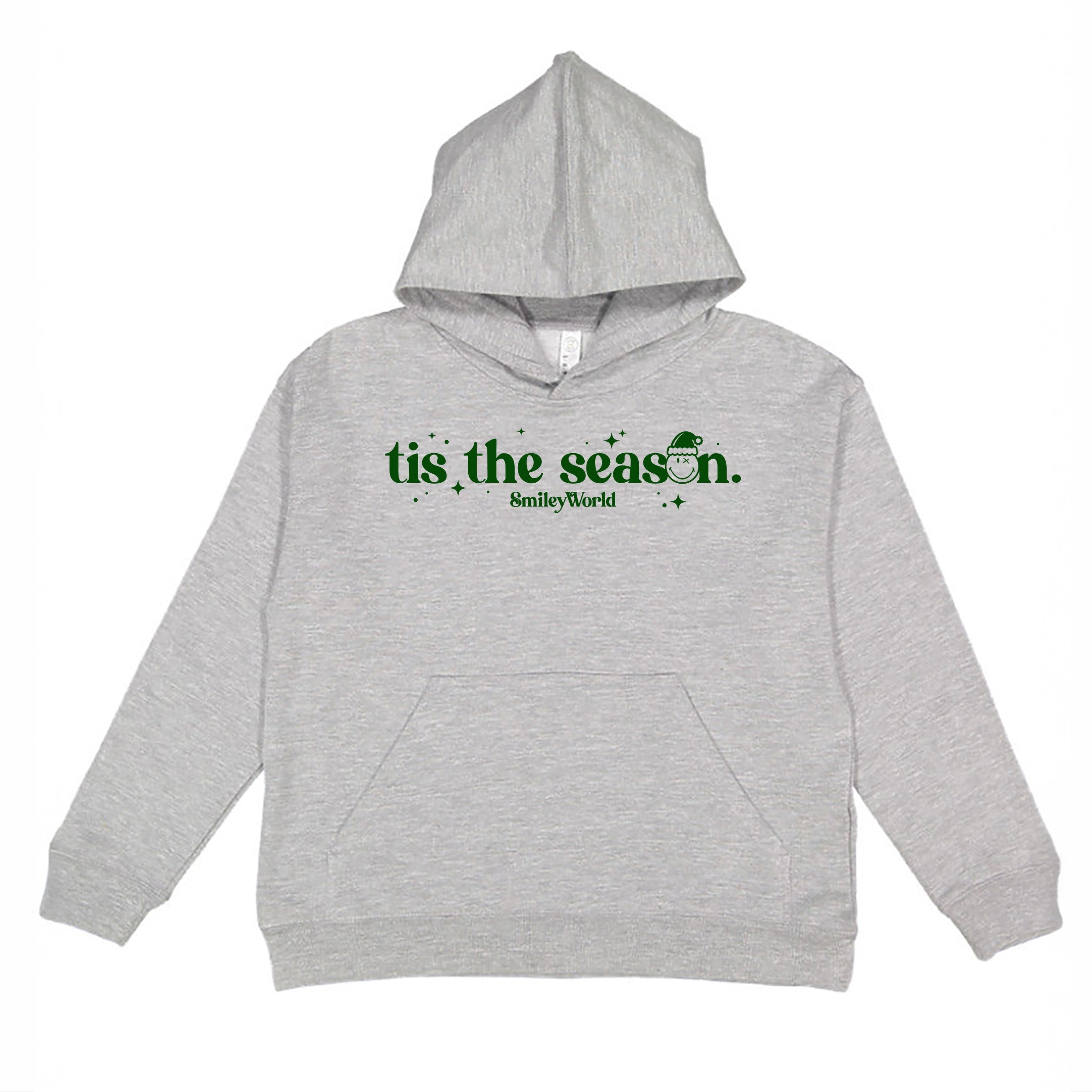 SmileyWorld Tis The Season Sparkle  - Youth Graphic Hoodie