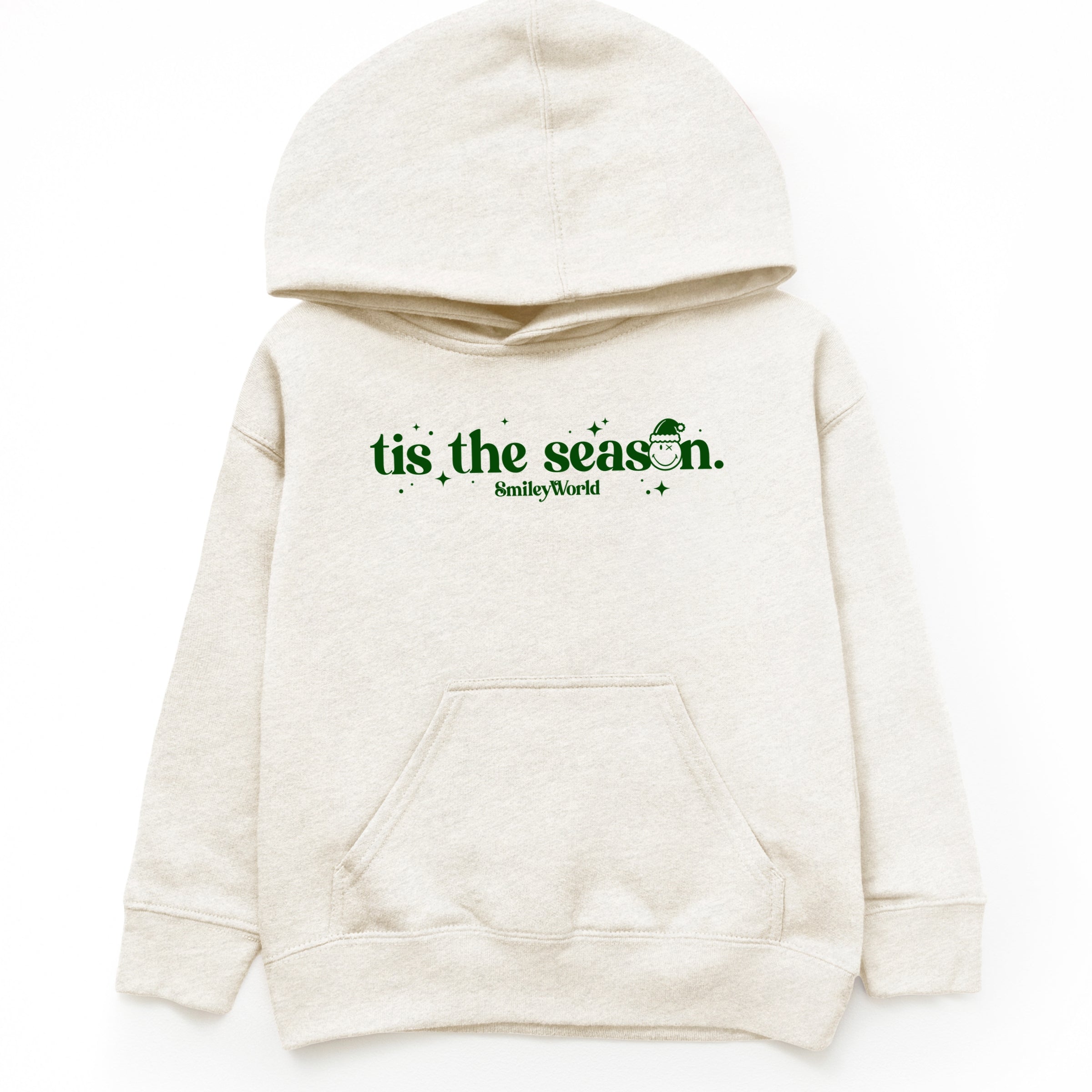 SmileyWorld Tis The Season Sparkle  - Youth Graphic Hoodie