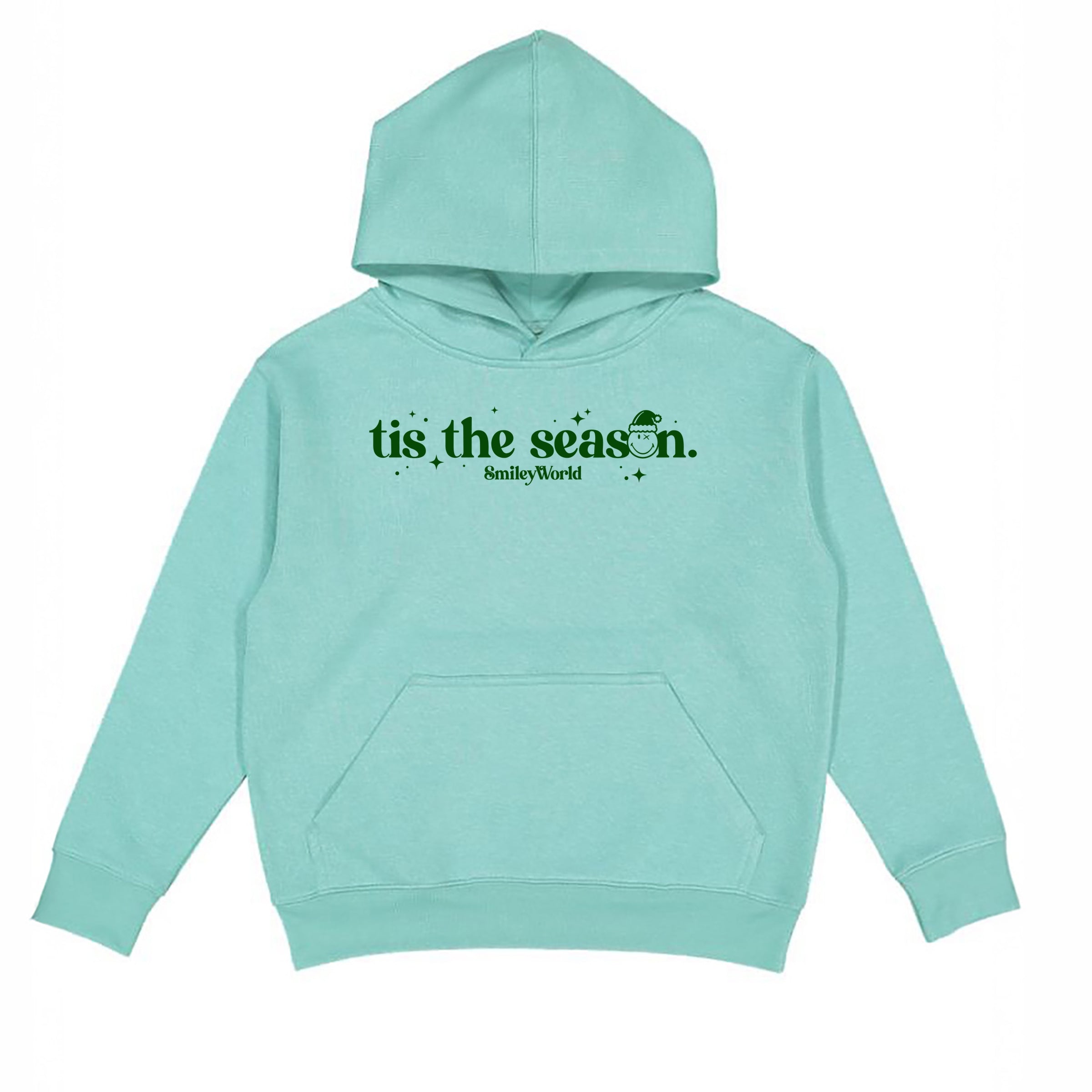 SmileyWorld Tis The Season Sparkle  - Youth Graphic Hoodie
