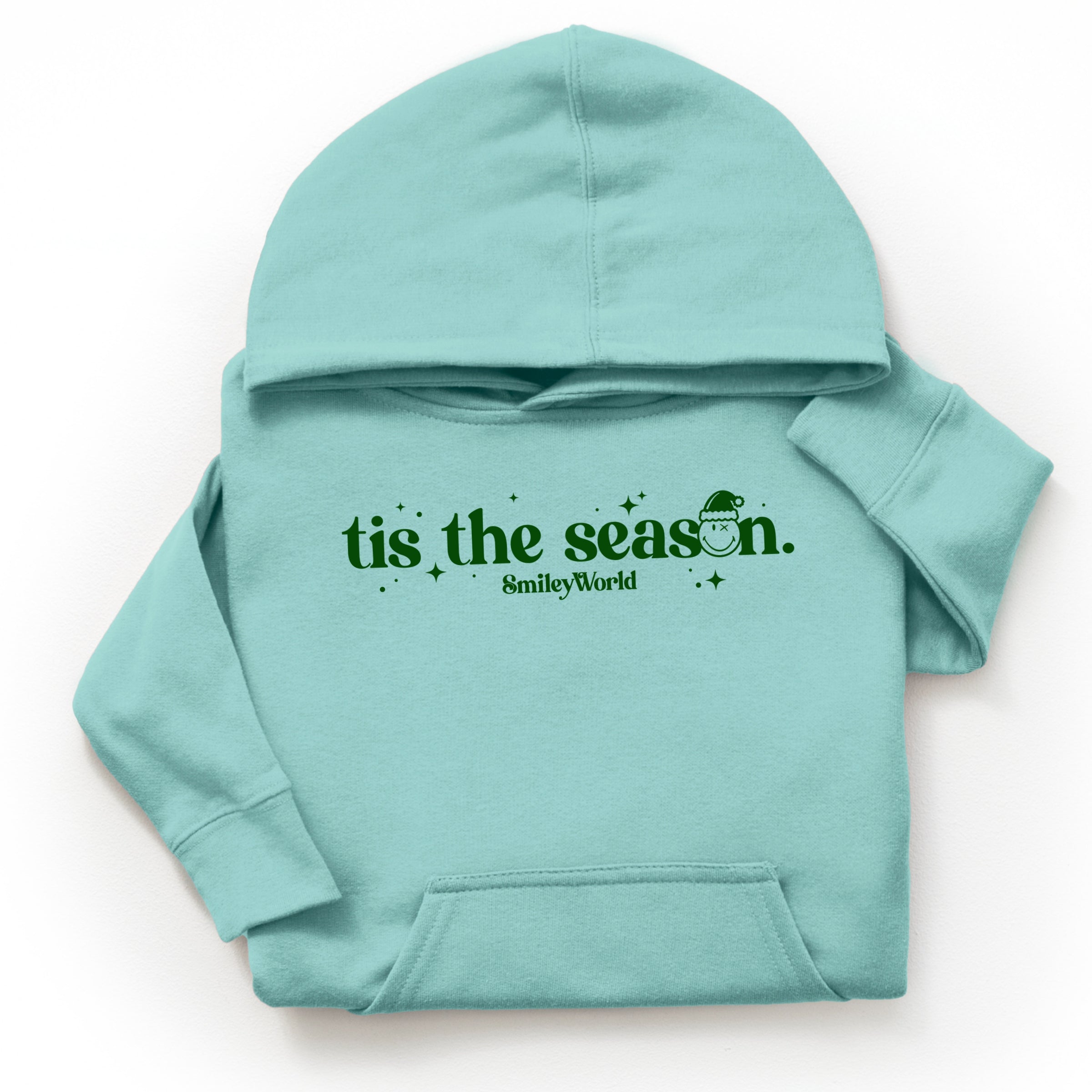 SmileyWorld Tis The Season Sparkle  - Youth Graphic Hoodie