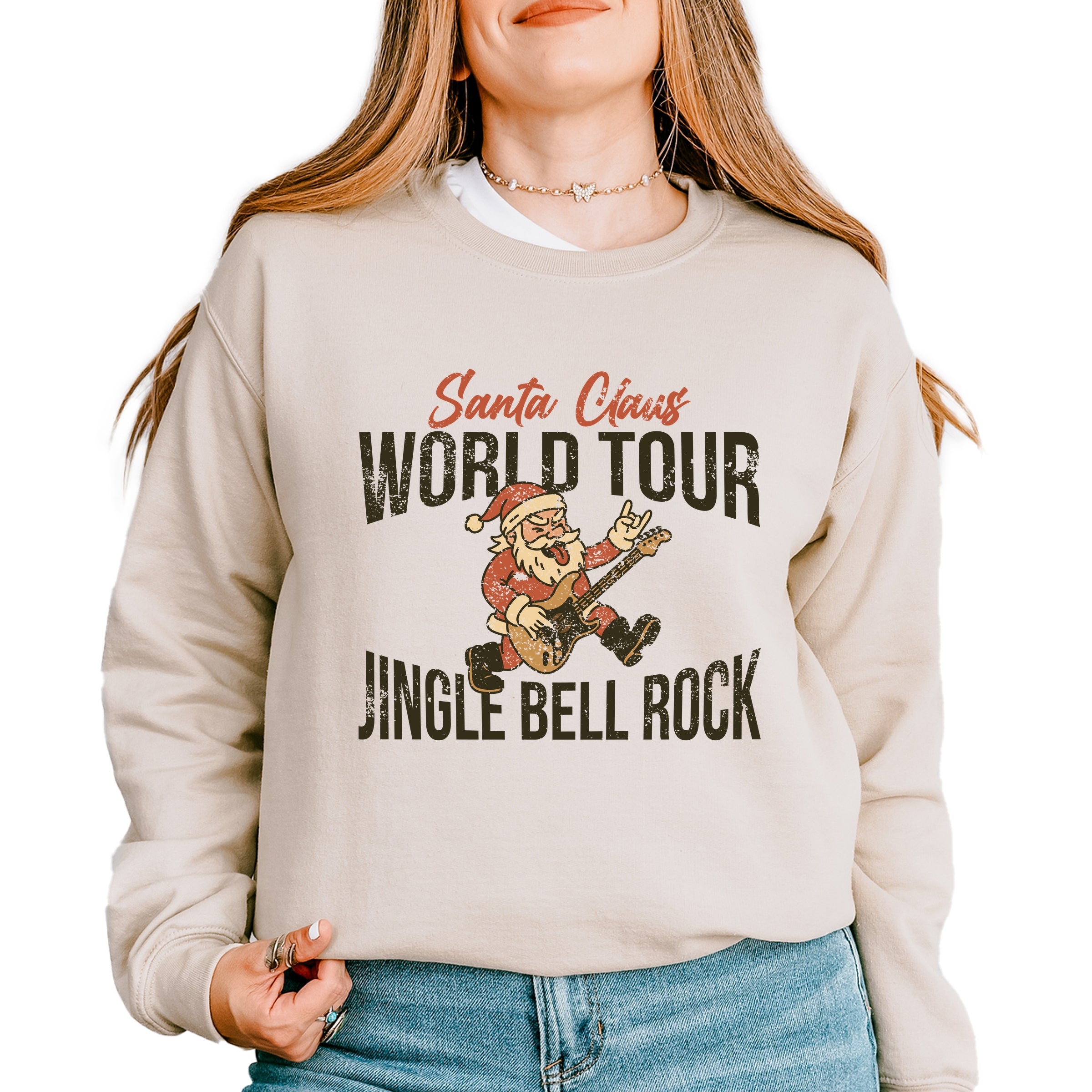 Jingle Bell Rock World Tour -  Womens Sweatshirt
