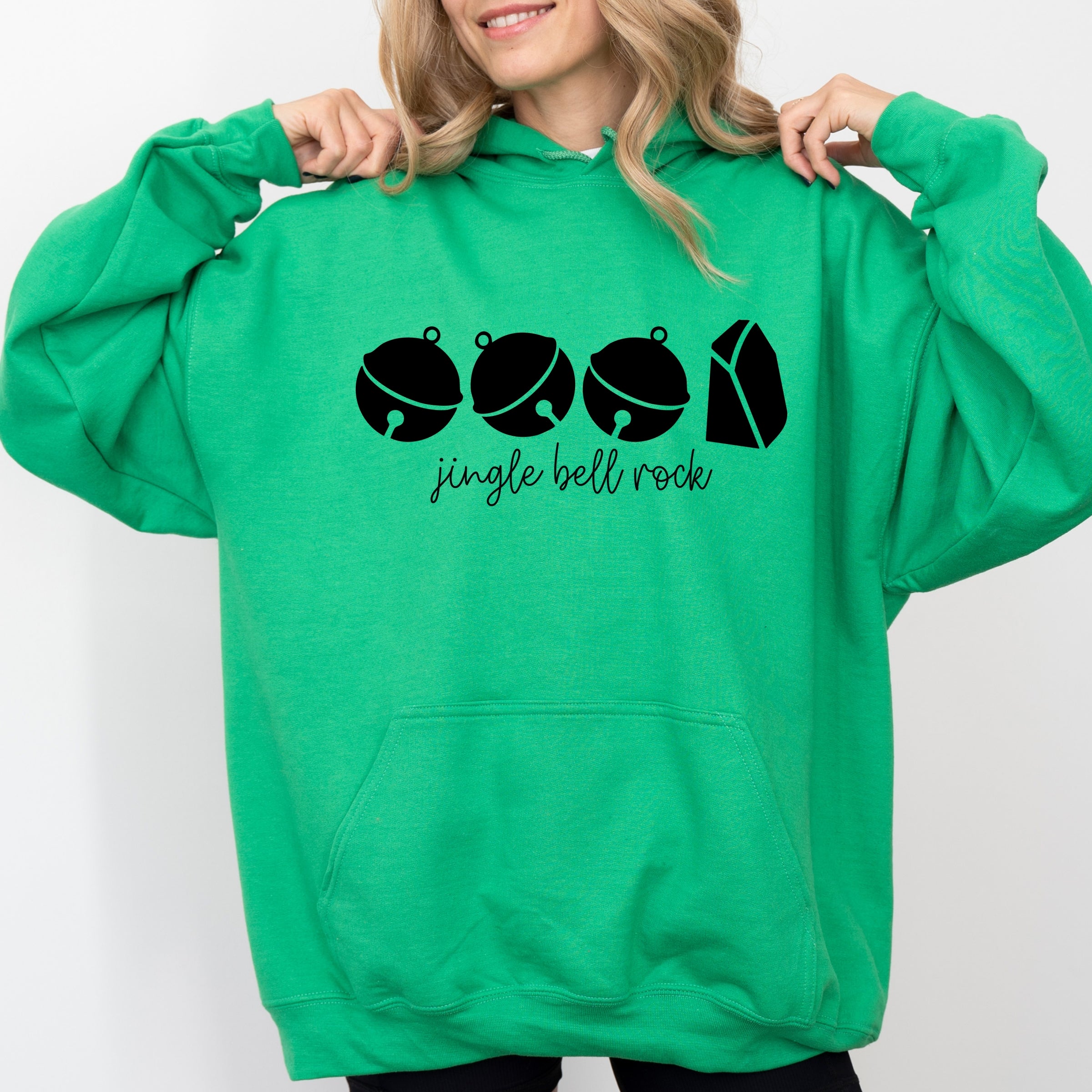 Jingle Bell Rock Icons - Womens Hoodie