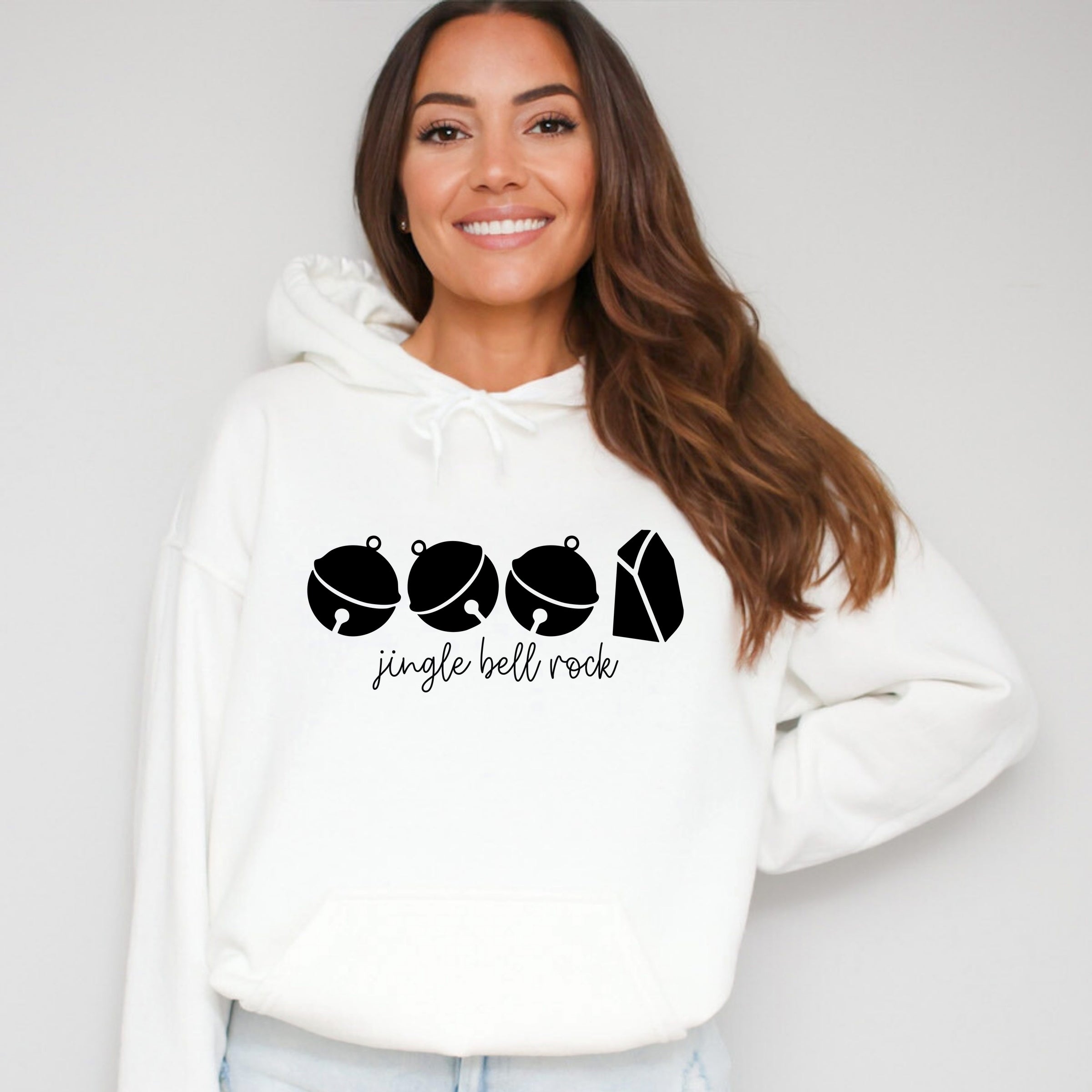 Jingle Bell Rock Icons - Womens Hoodie