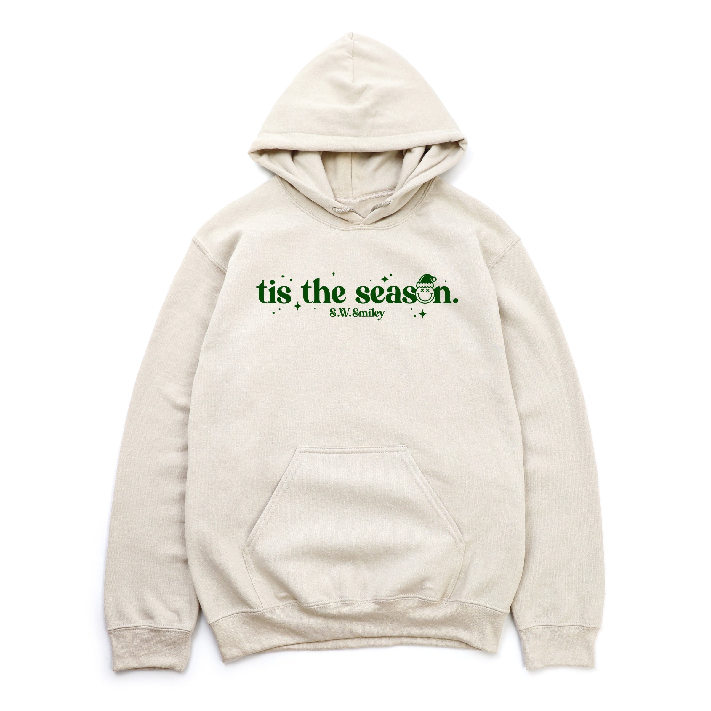 S.W.Smiley Tis The Season Sparkle - Women's Graphic Hoodie