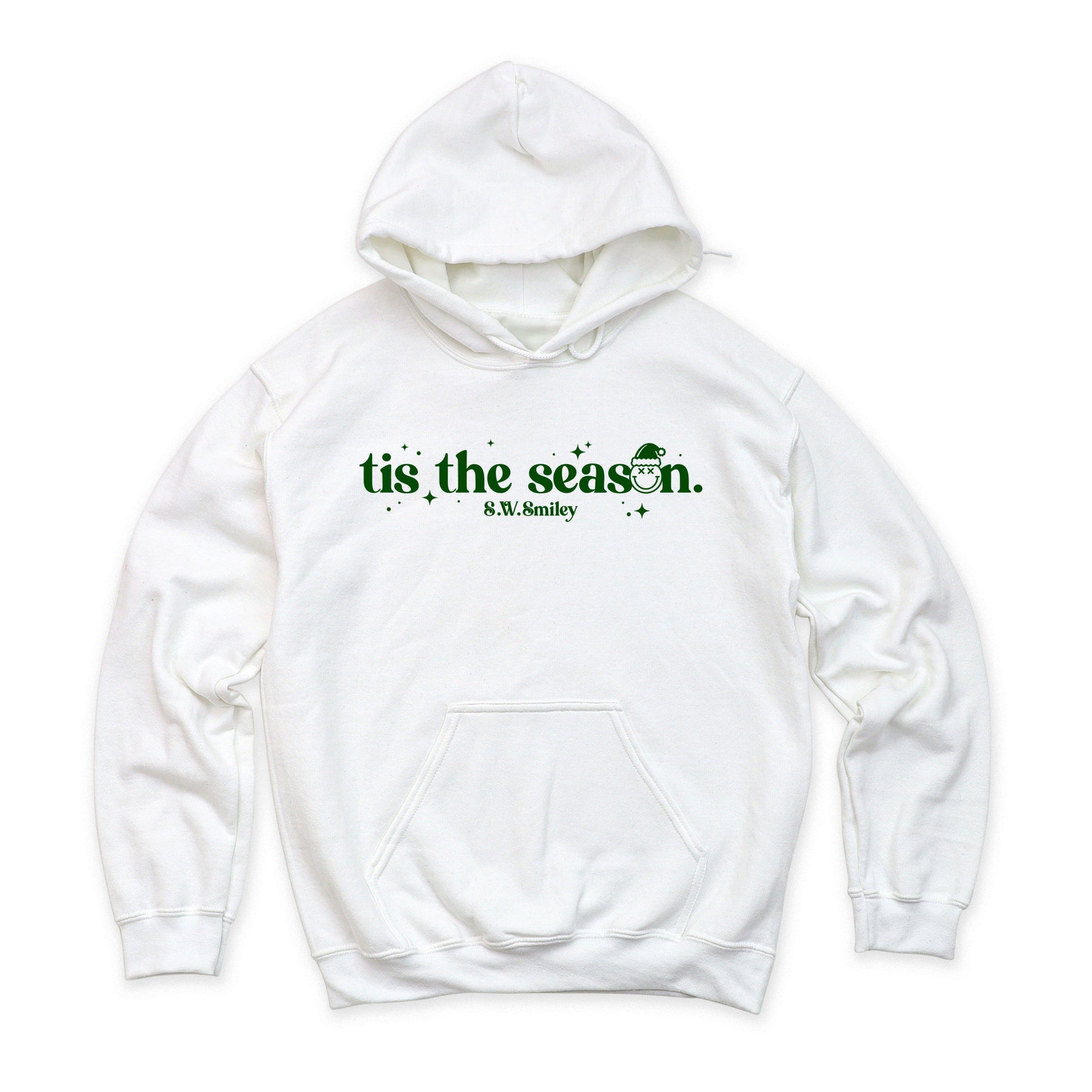 S.W.Smiley Tis The Season Sparkle - Women's Graphic Hoodie