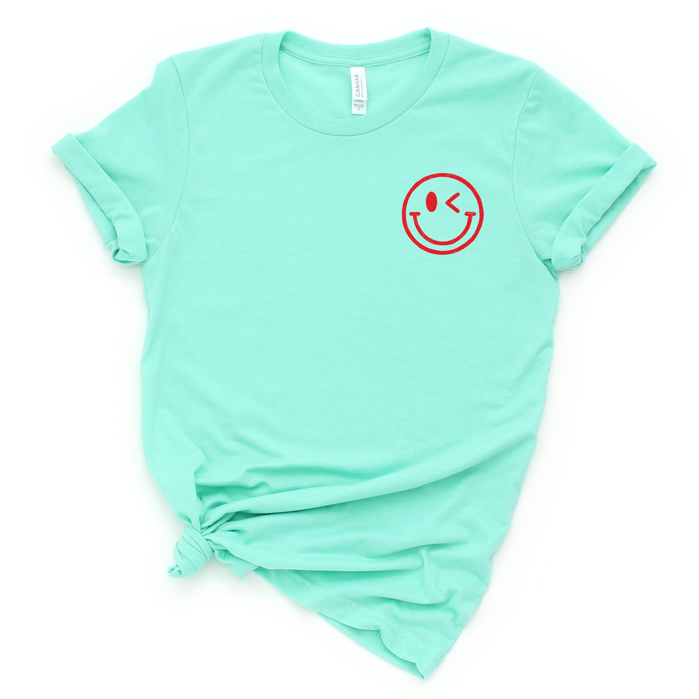 S.W.Smiley Fishing Club Anchor - Women's Short Sleeve Graphic T-Shirt