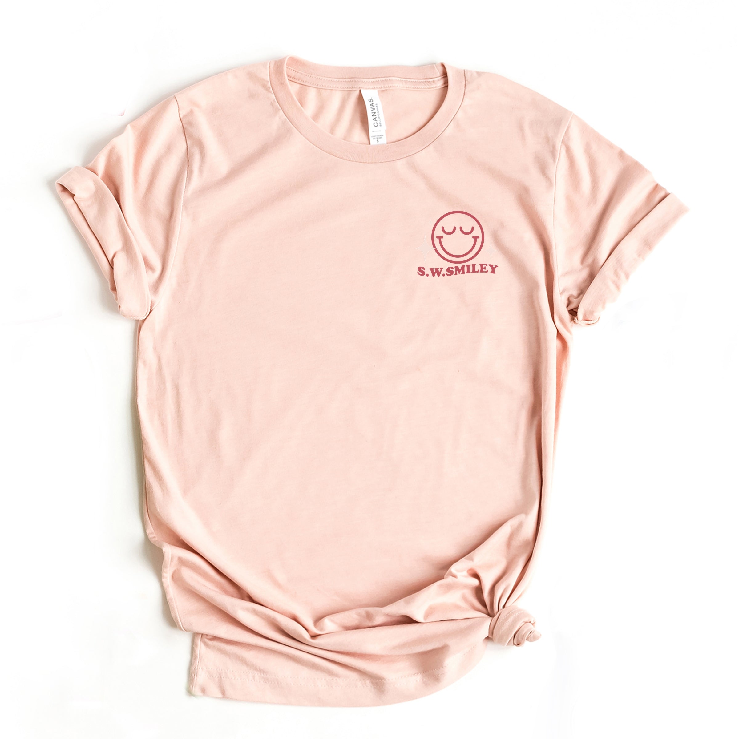 S.W.Smiley Celebrate The Little Wins - Women's Short Sleeve Graphic T-Shirt