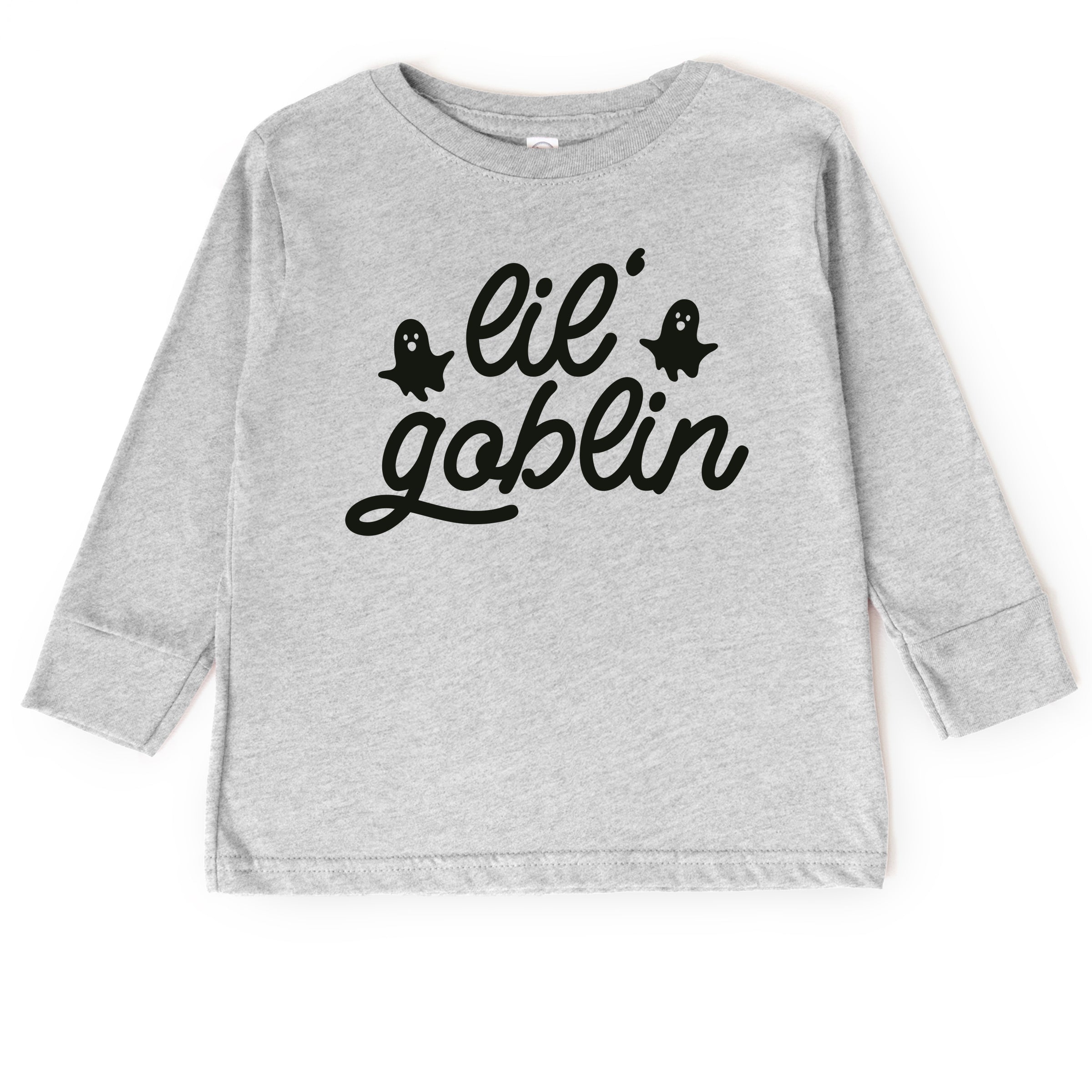 Lil' Goblin Ghosts - Toddler Long Sleeve Graphic Tee and Youth Long Sleeve Graphic T-Shirt