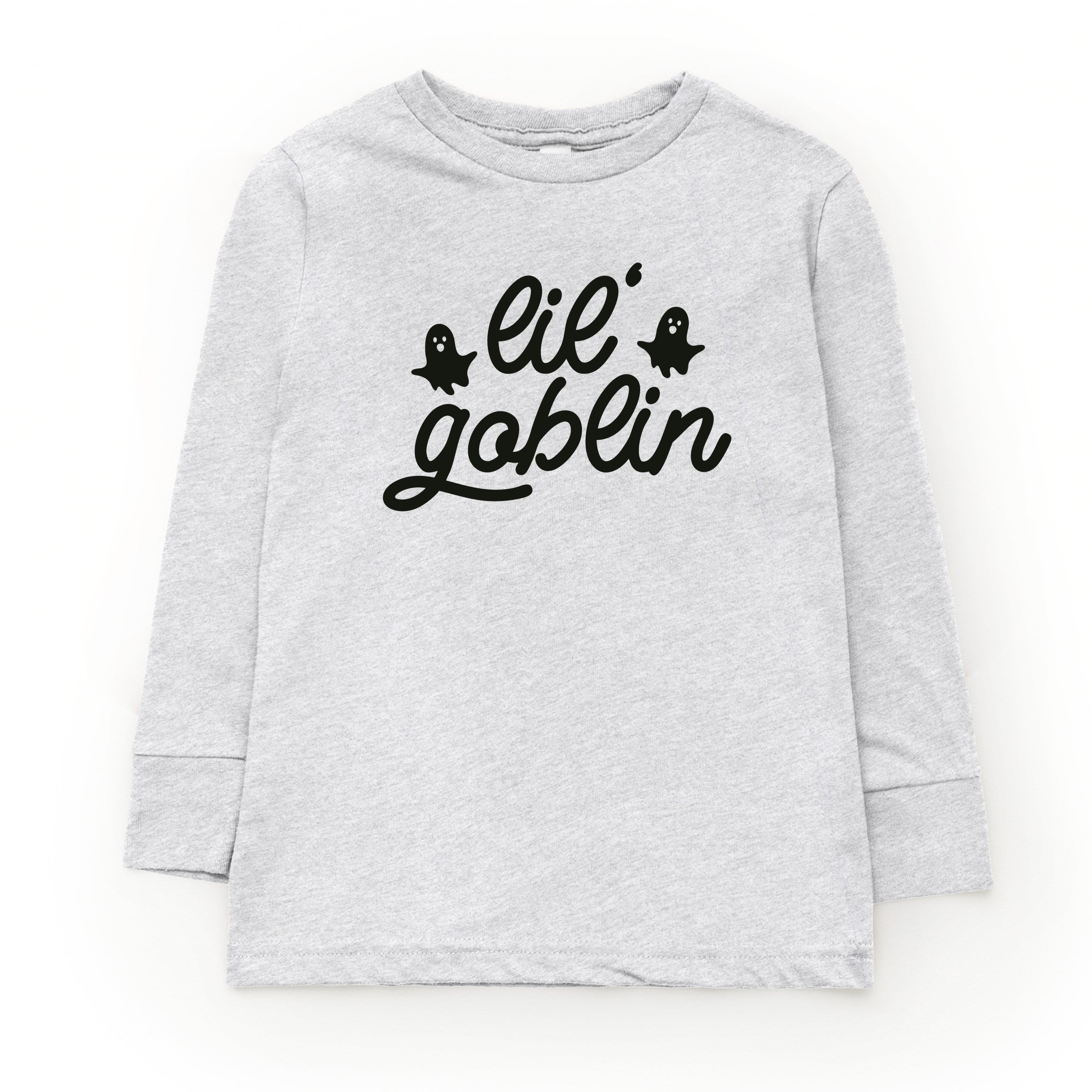 Lil' Goblin Ghosts - Toddler Long Sleeve Graphic Tee and Youth Long Sleeve Graphic T-Shirt