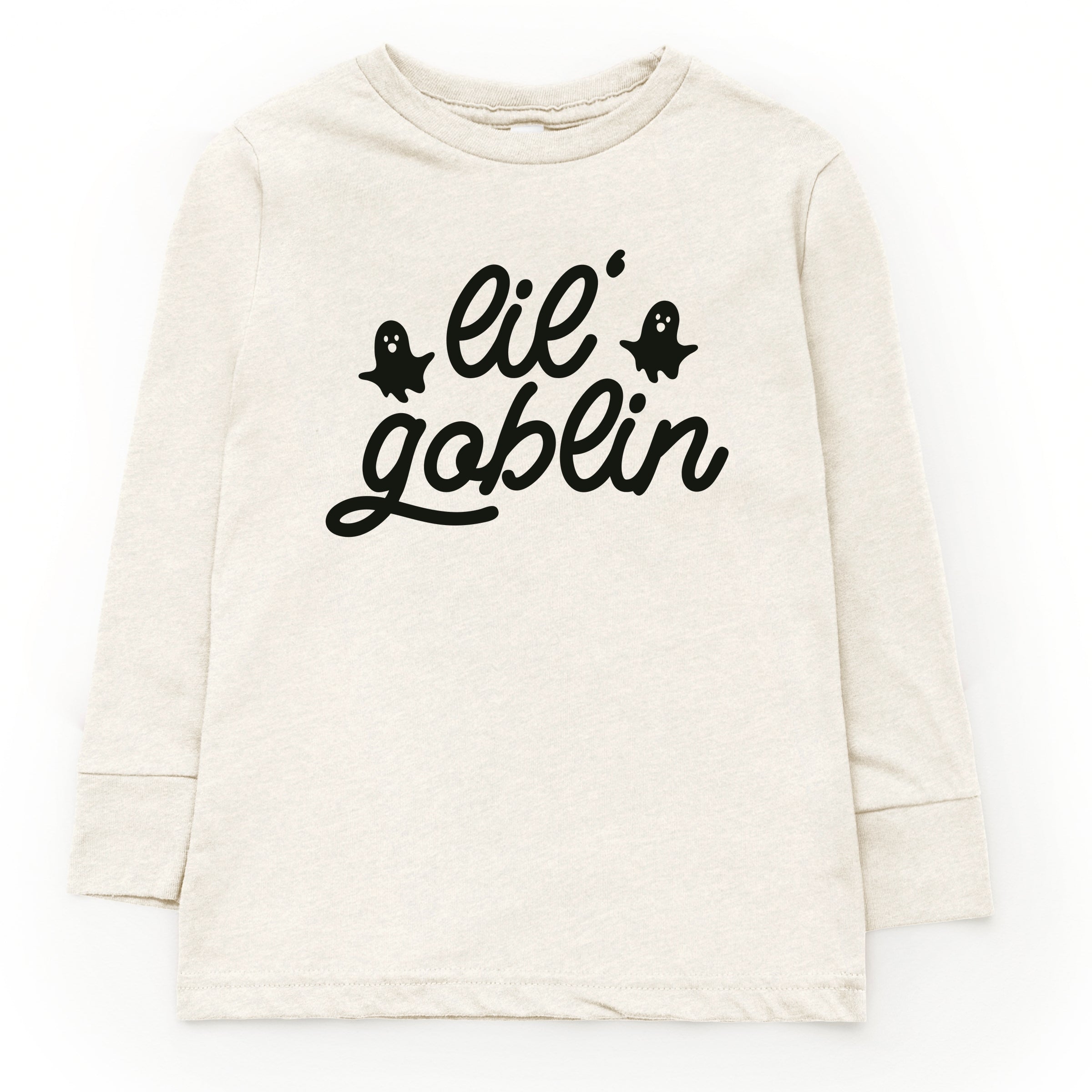 Lil' Goblin Ghosts - Toddler Long Sleeve Graphic Tee and Youth Long Sleeve Graphic T-Shirt