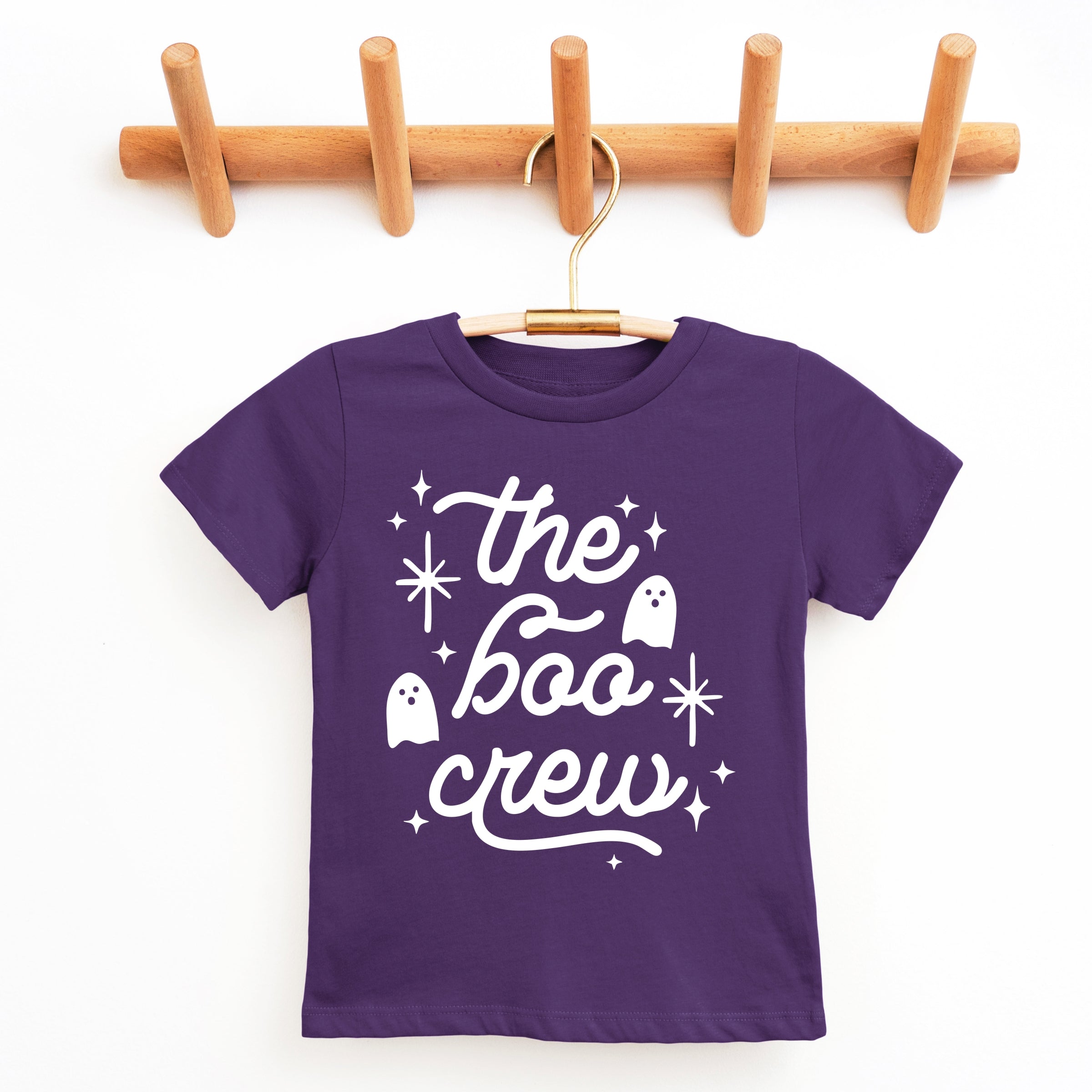 The Boo Crew Ghosts - Youth Short Sleeve Graphic T-Shirt and Toddler Short Sleeve Graphic T-Shirt
