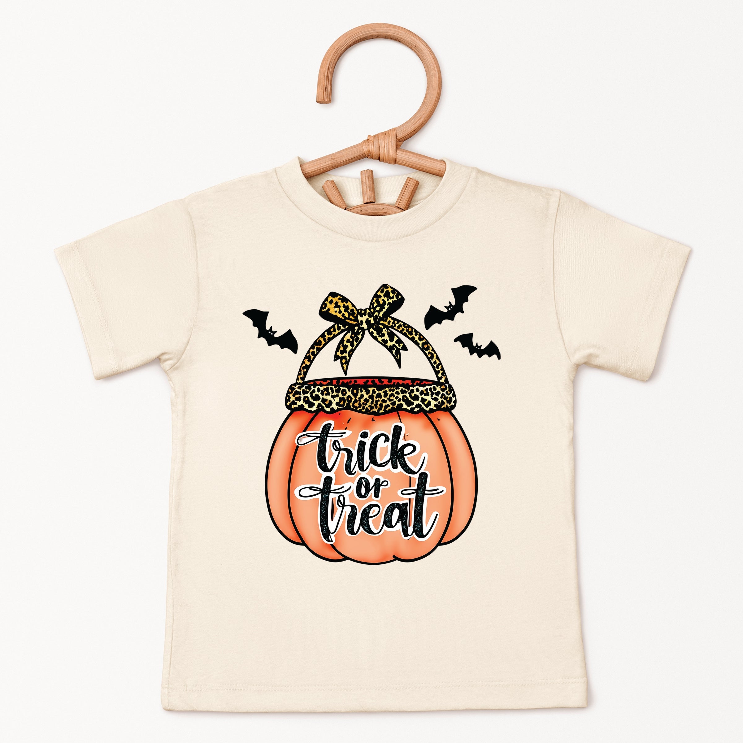 Trick of Treat Pumpkin - Youth Short Sleeve Graphic T-Shirt and Toddler Short Sleeve Graphic T-Shirt