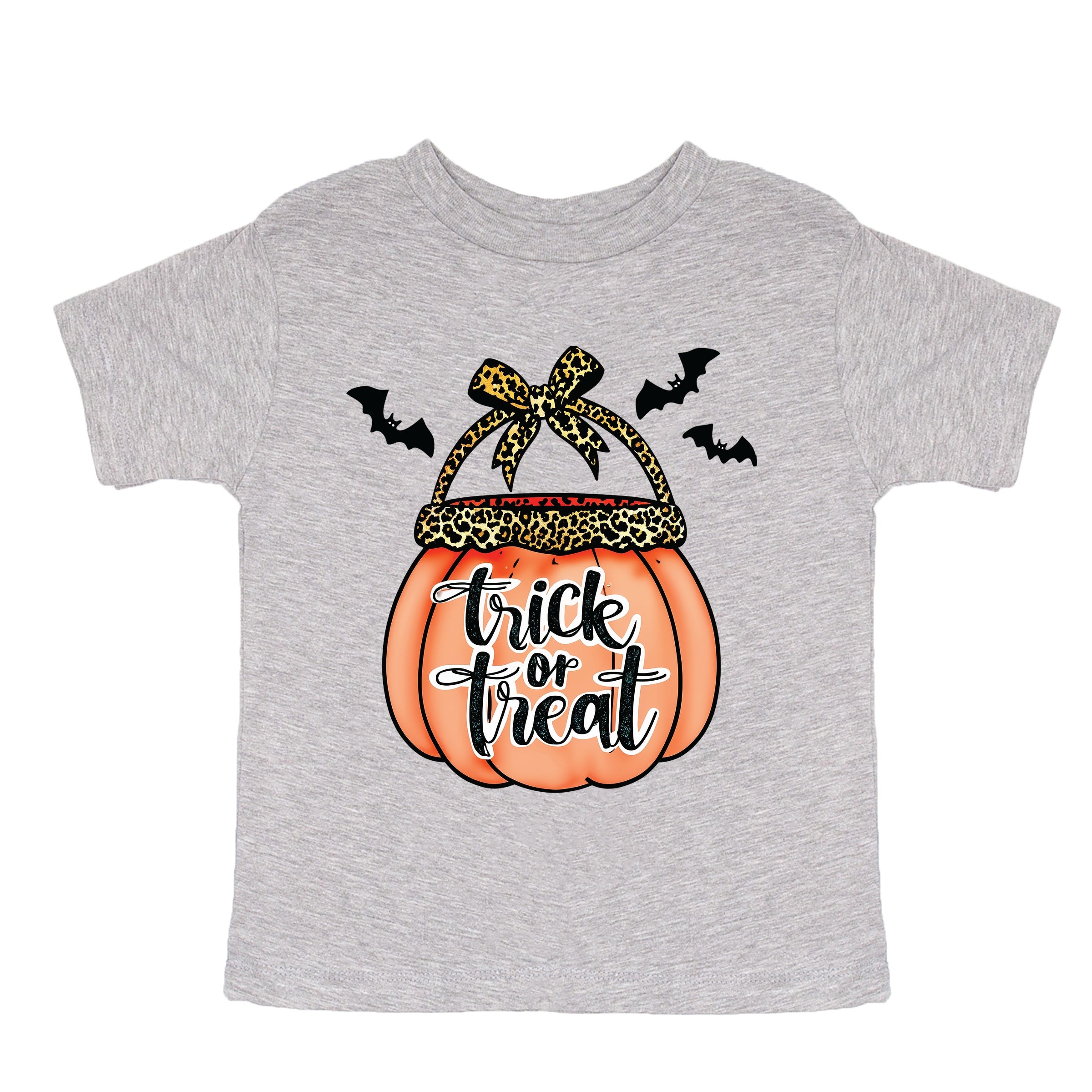 Trick of Treat Pumpkin - Youth Short Sleeve Graphic T-Shirt and Toddler Short Sleeve Graphic T-Shirt
