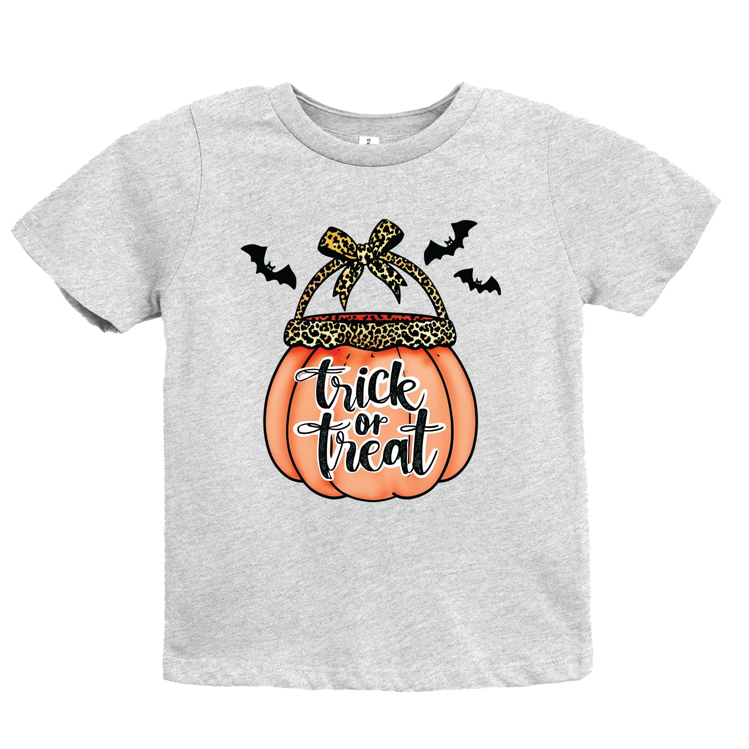 Trick of Treat Pumpkin - Youth Short Sleeve Graphic T-Shirt and Toddler Short Sleeve Graphic T-Shirt