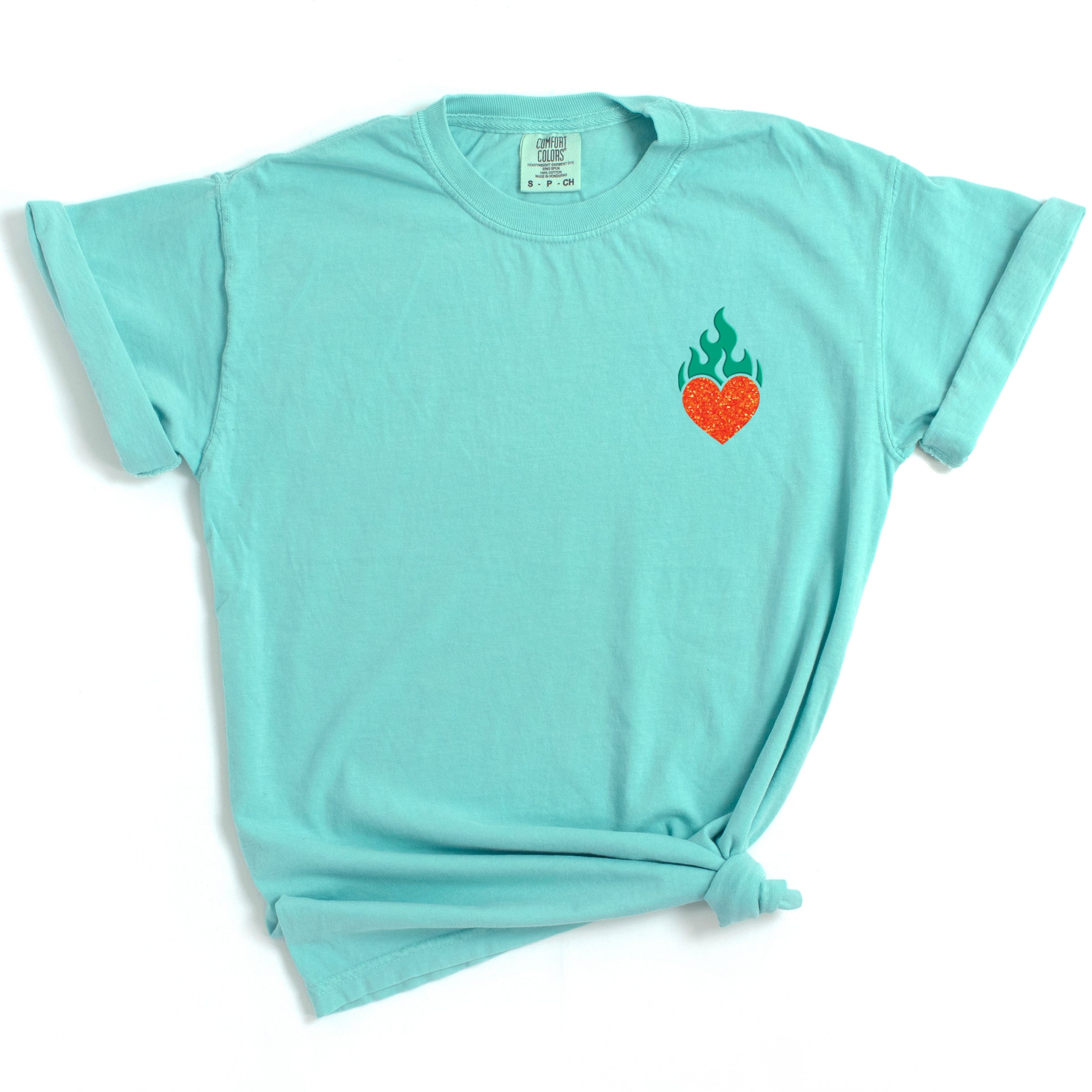 That's Show Business Puff/Glitter - Womens Garment Dyed Tee
