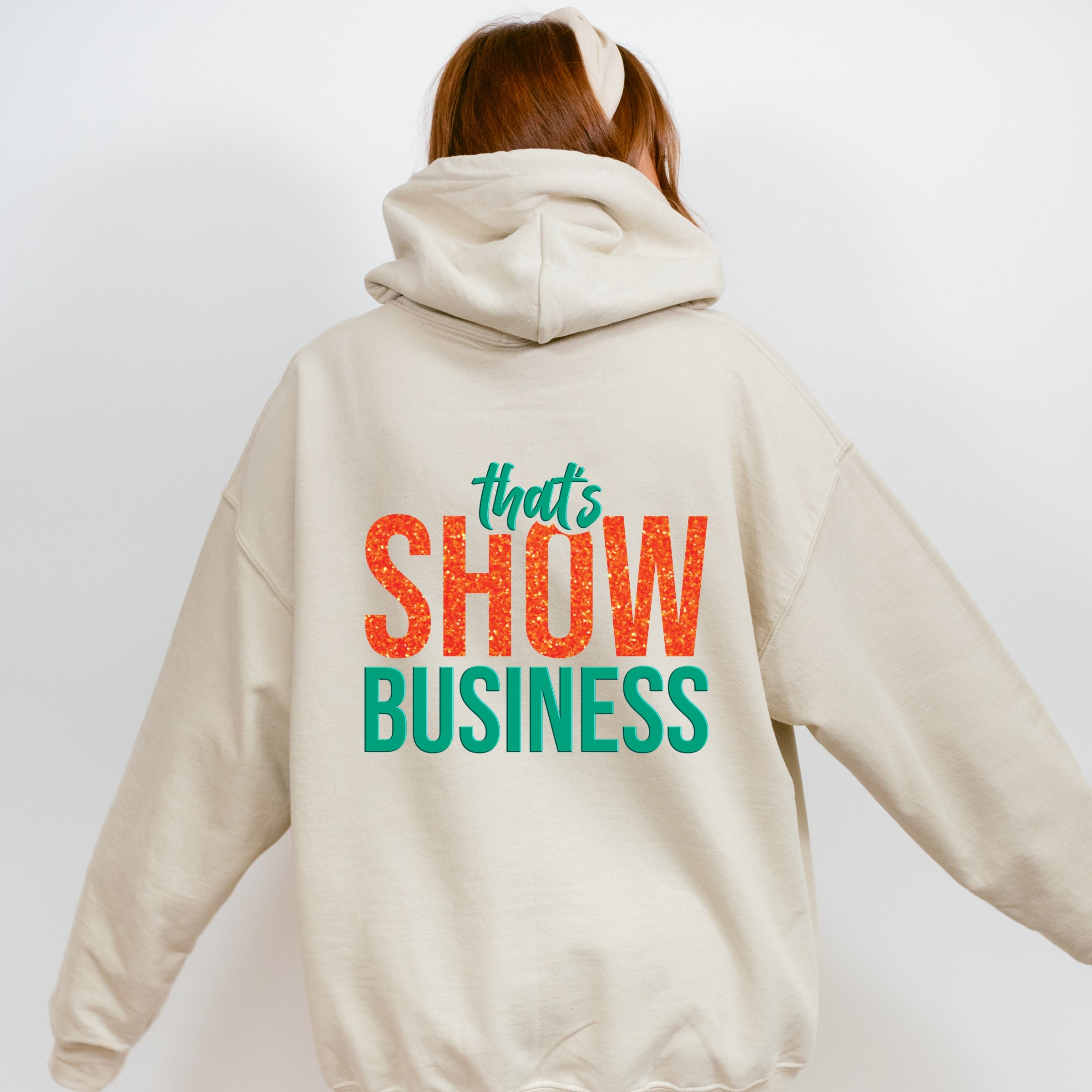 That's Show Business Puff/Glitter - Womens Hoodie