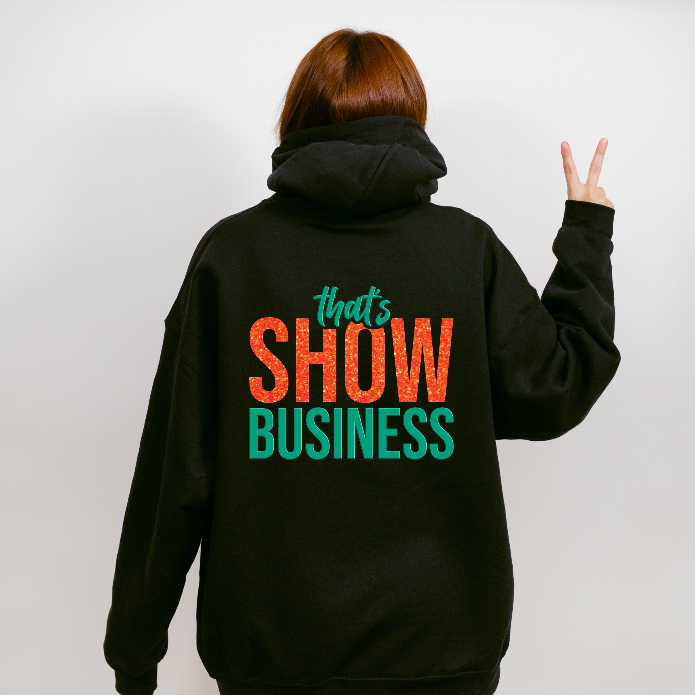 That's Show Business Puff/Glitter - Womens Hoodie