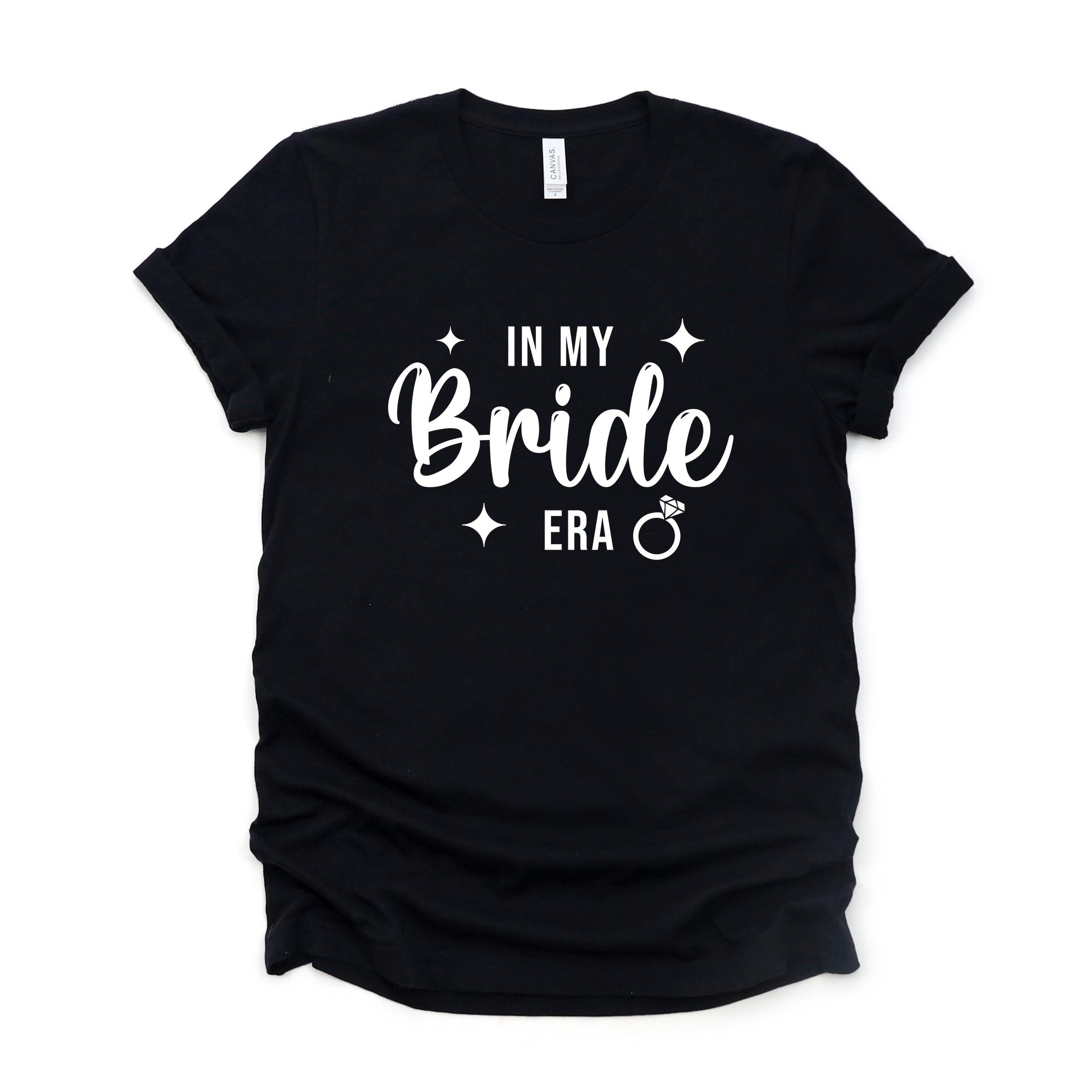 In My Bride Era Sparkles - Womens Short Sleeve Tee