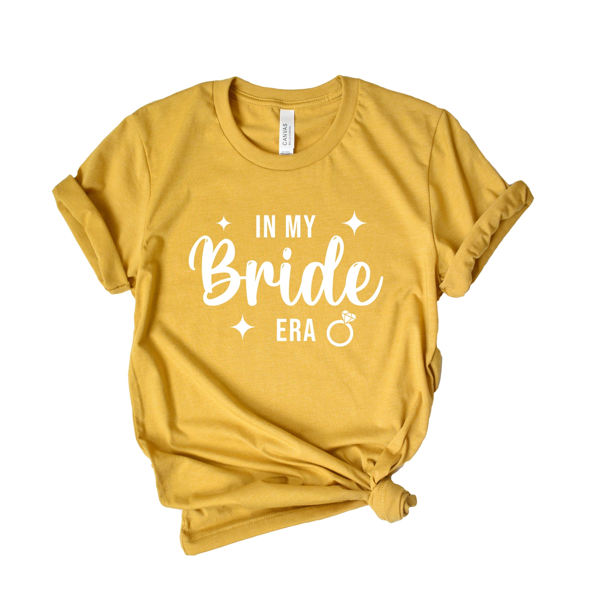In My Bride Era Sparkles - Womens Short Sleeve Tee
