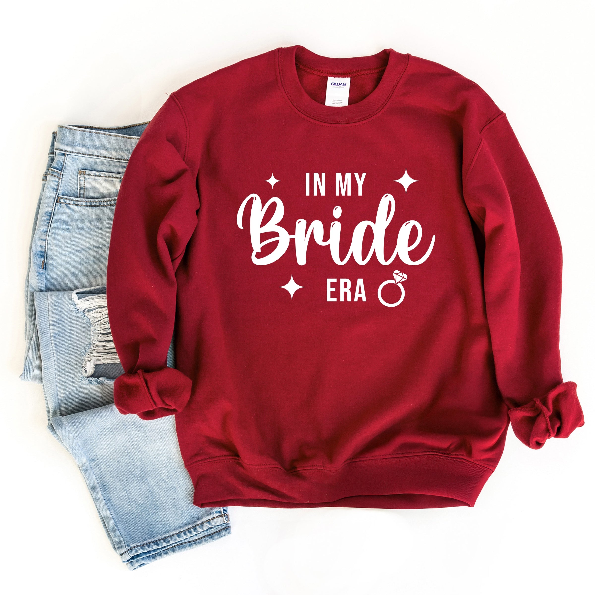 In My Bride Era Sparkles -  Womens Sweatshirt