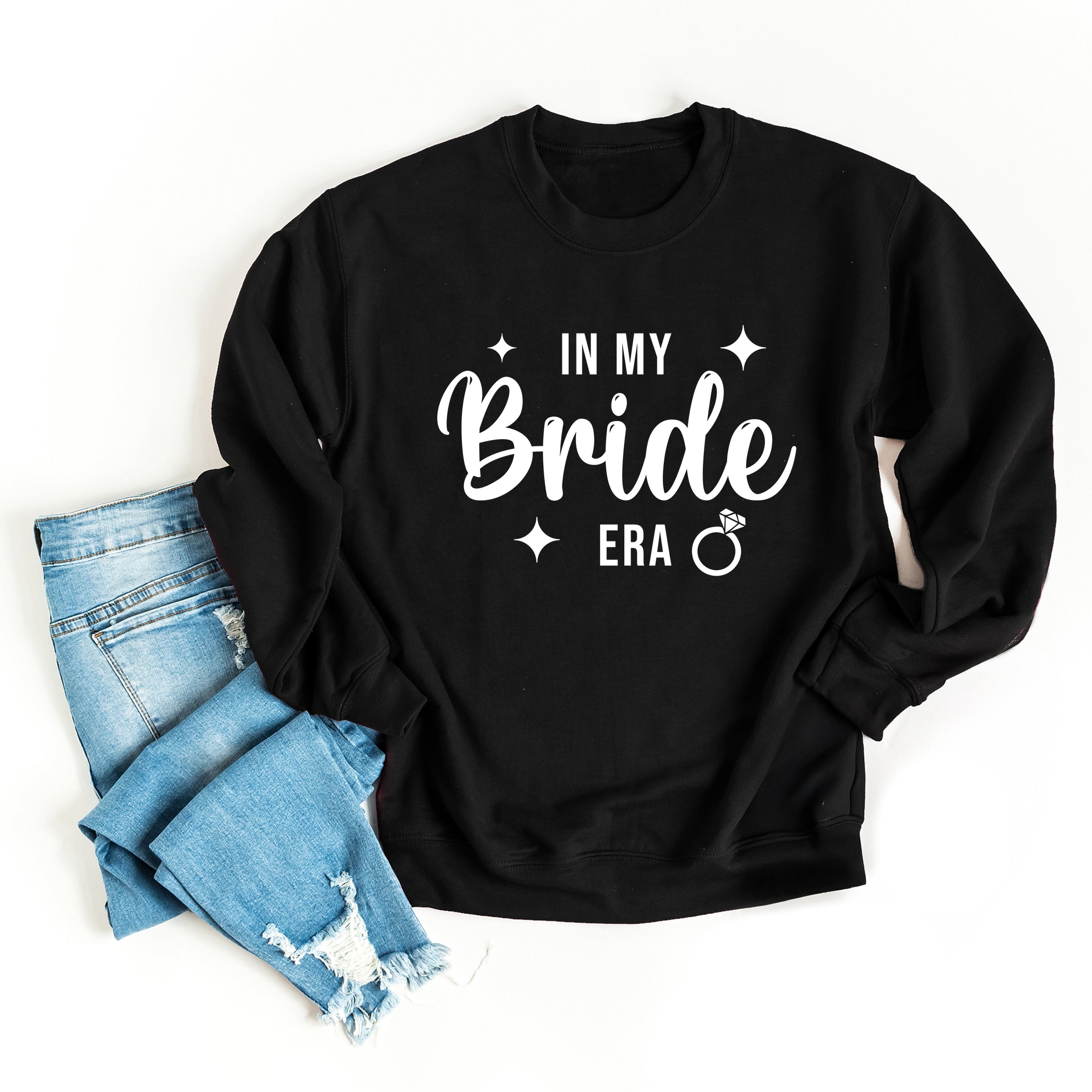 In My Bride Era Sparkles -  Womens Sweatshirt