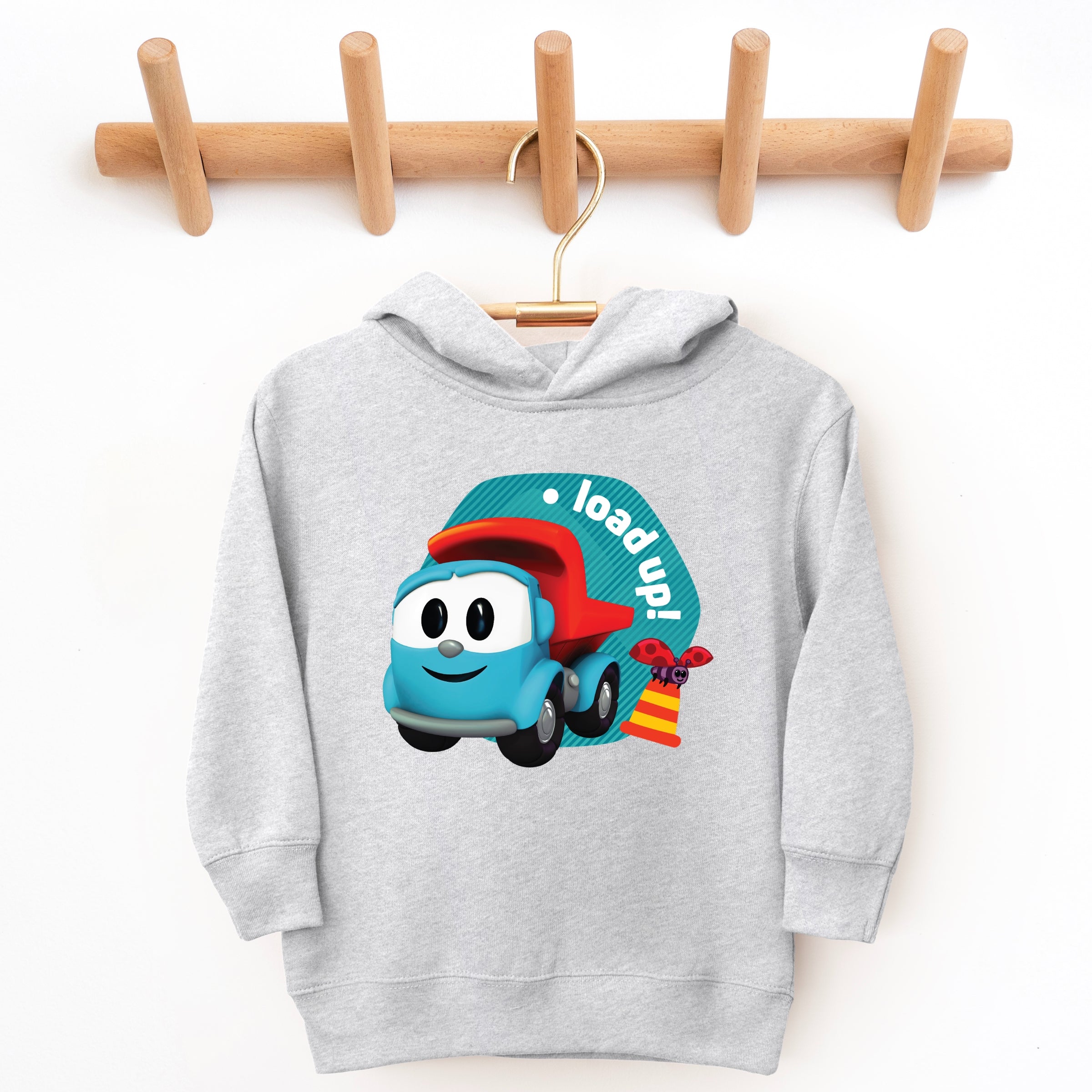 Leo the Truck Load Up! - Toddler Hoodie