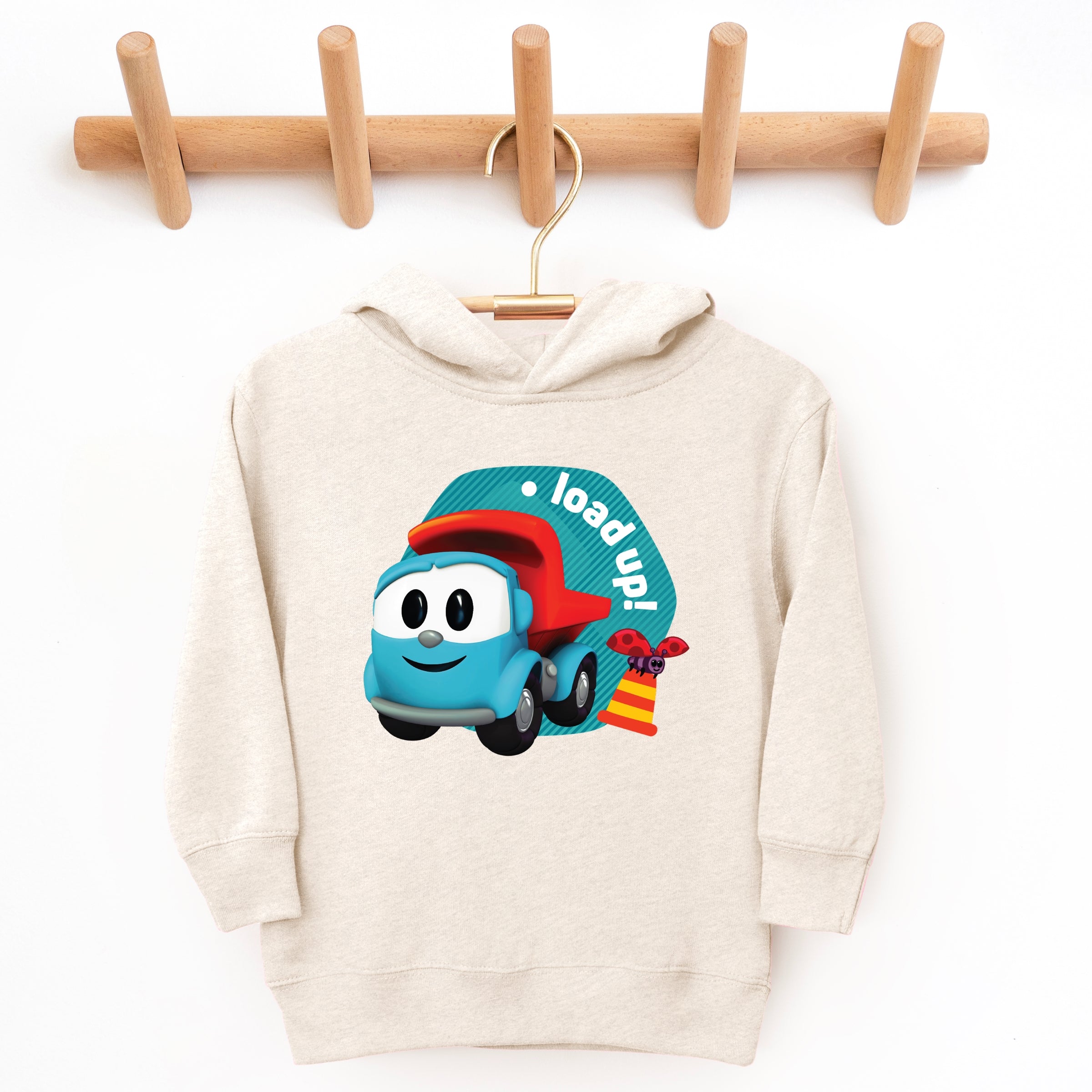 Leo the Truck Load Up! - Toddler Hoodie