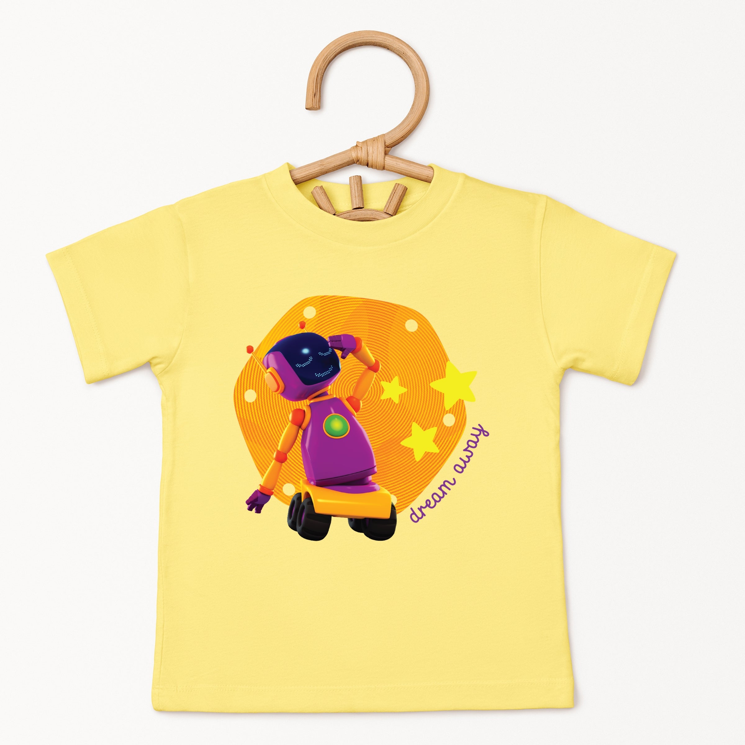 Leo the Truck Dream Away Robot - Toddler Short Sleeve Graphic T-Shirt