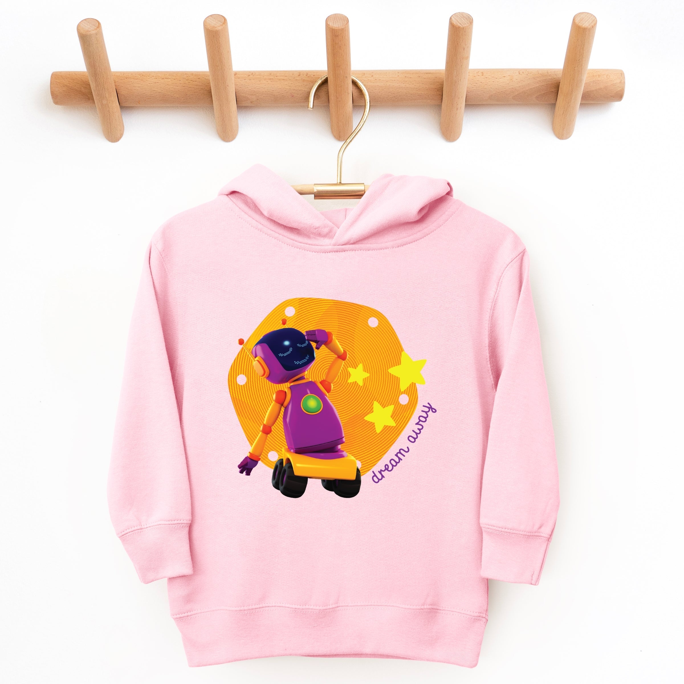 Leo the Truck Dream Away Robot - Toddler Hoodie