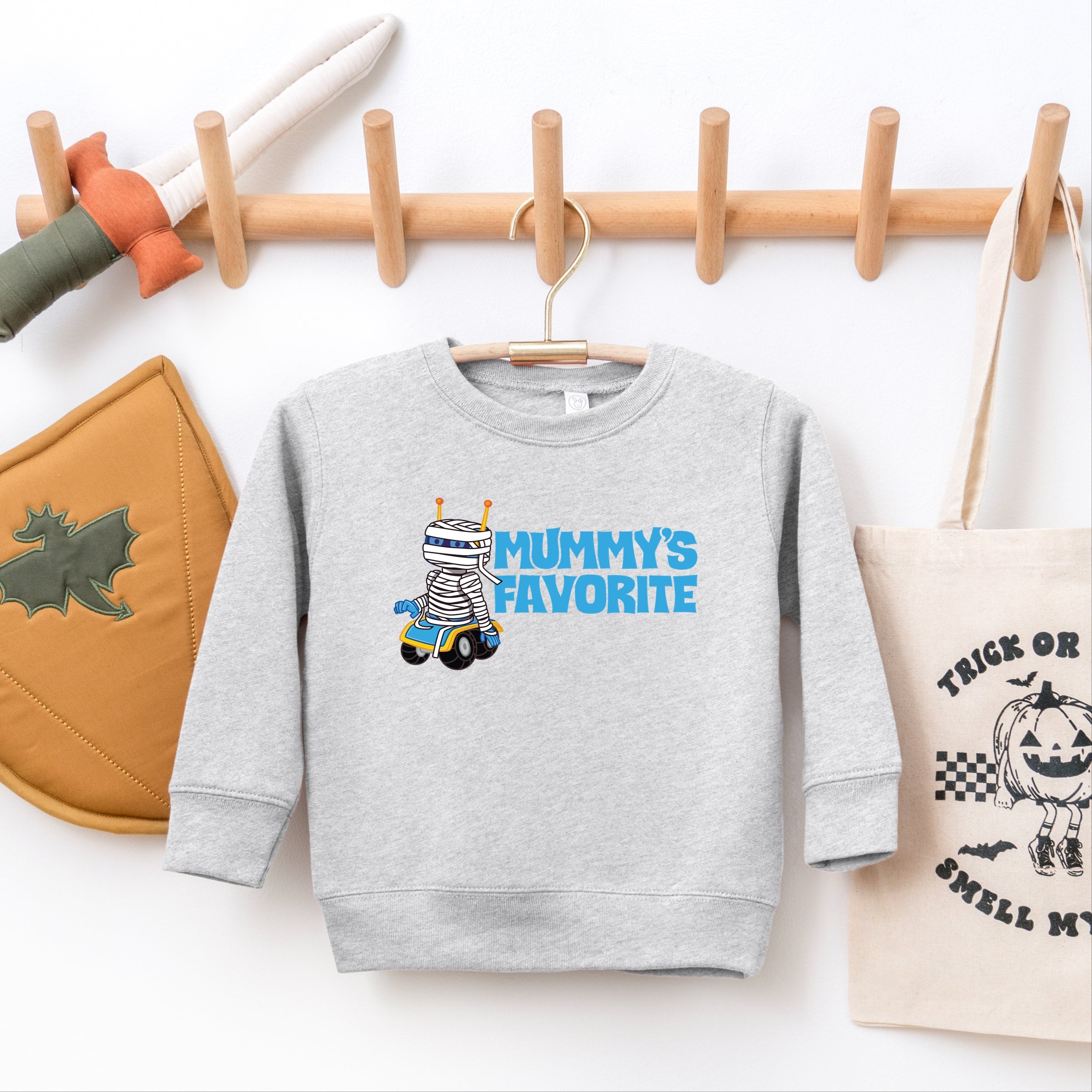 Leo The Truck Mummy's Favorite - Kids Toddler Graphic Sweatshirt