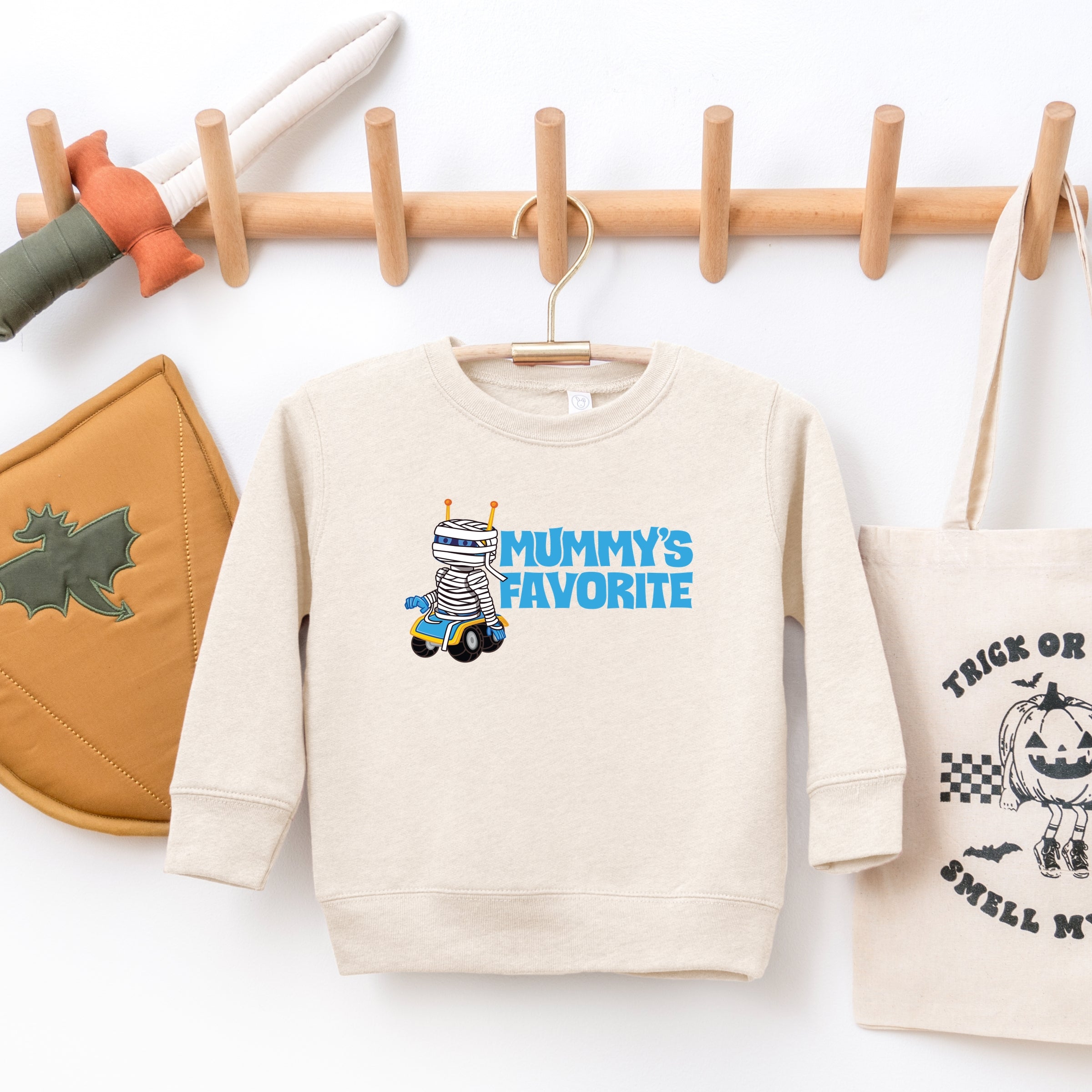 Leo The Truck Mummy's Favorite - Kids Toddler Graphic Sweatshirt