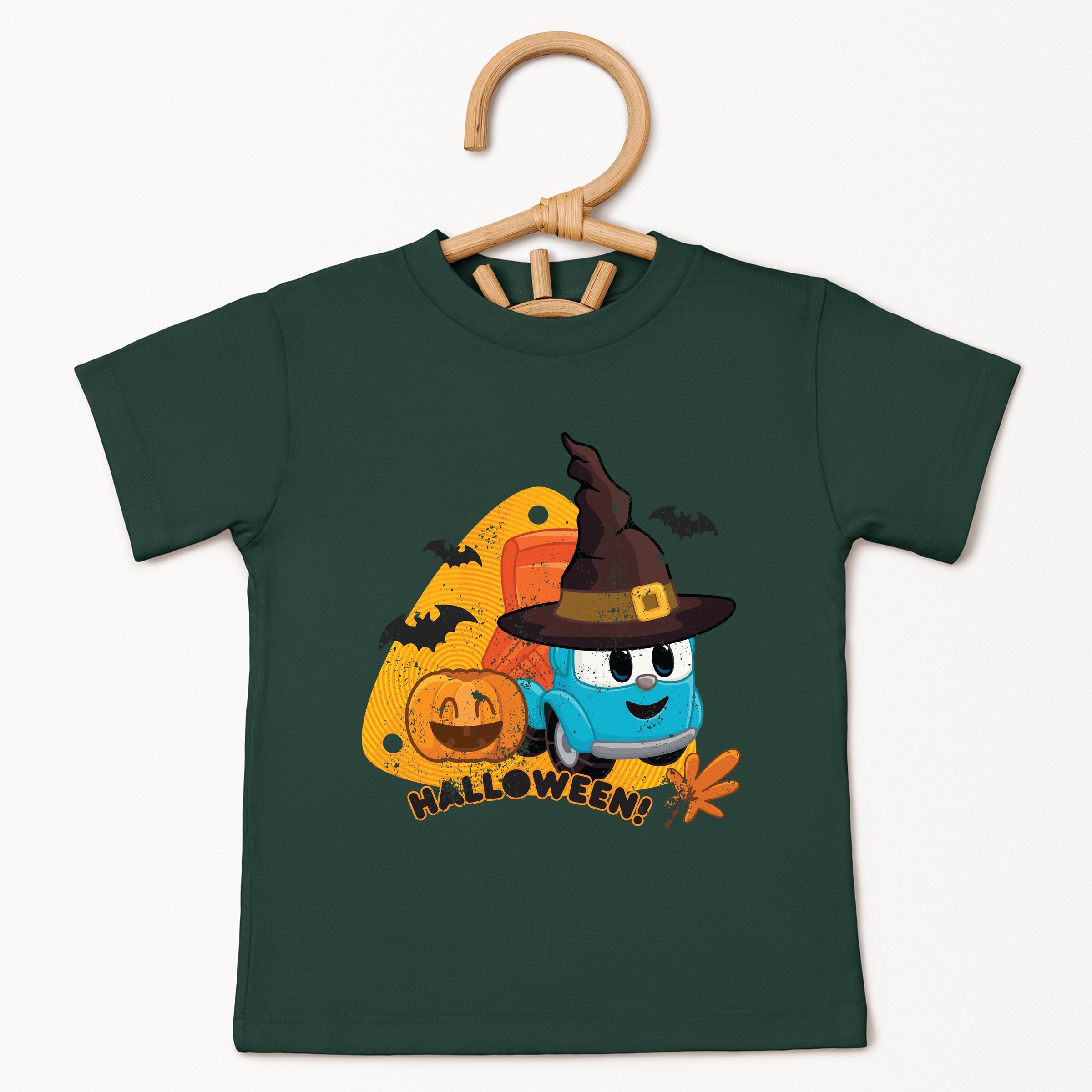 Leo The Truck Halloween Wizard - Toddler Short Sleeve Graphic T-Shirt
