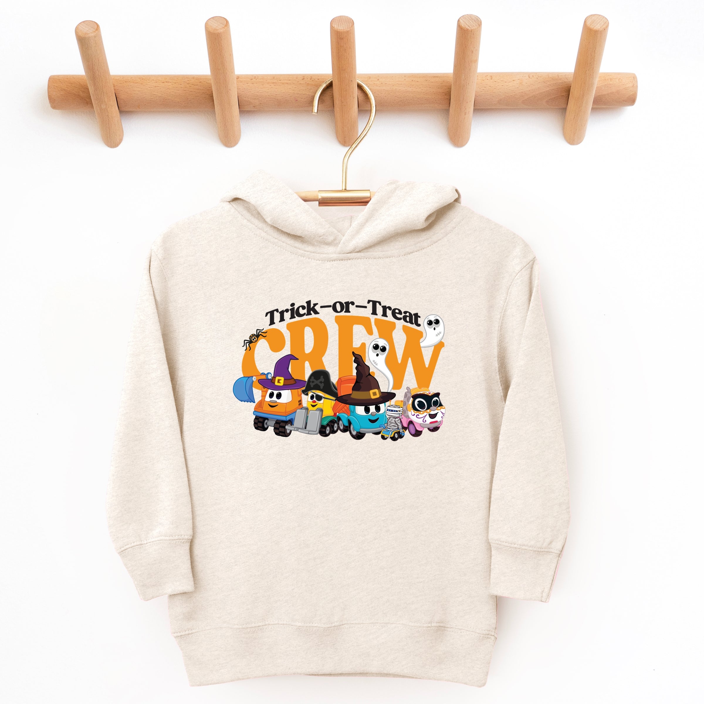Leo the Truck Trick-or-Treat Crew - Toddler Hoodie