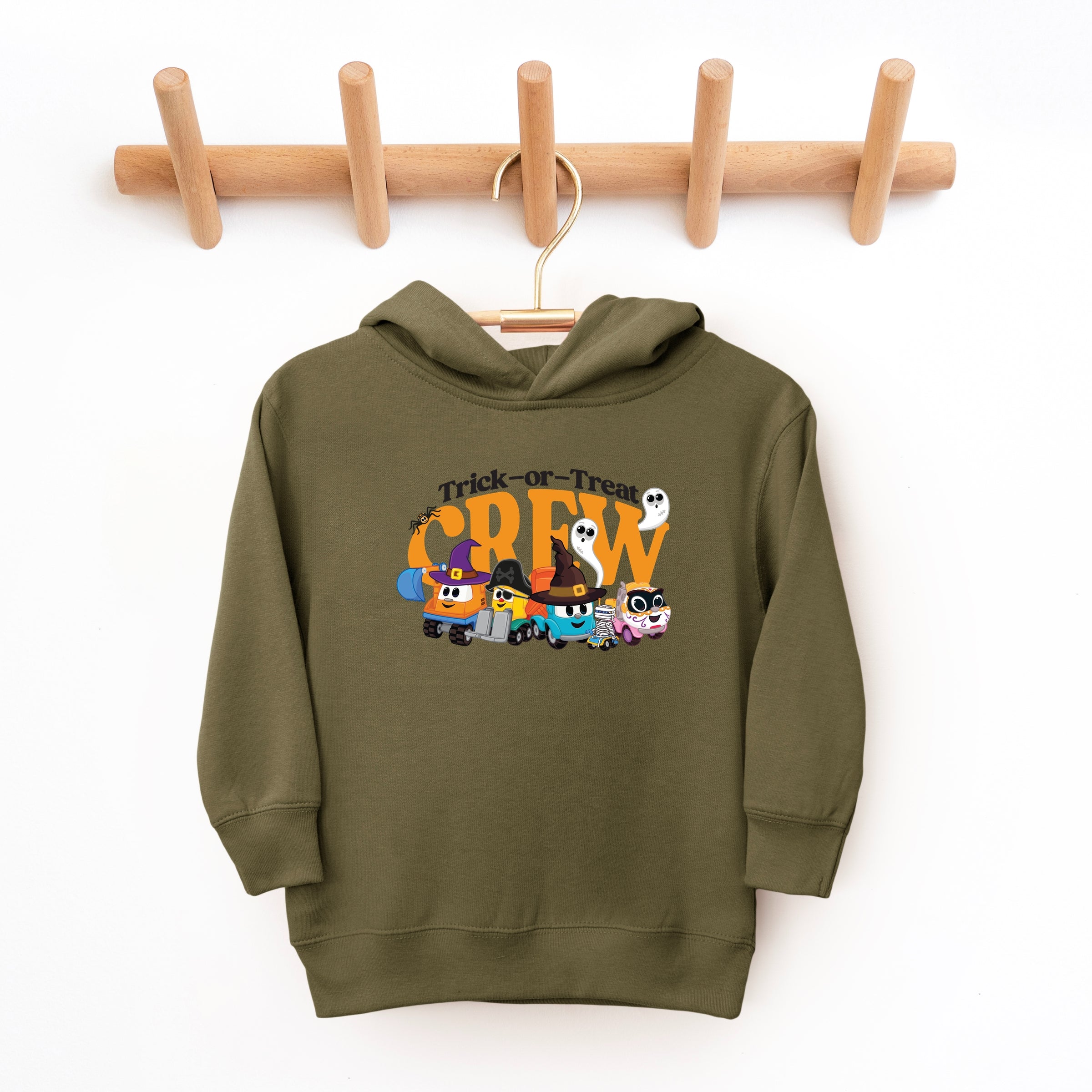 Leo the Truck Trick-or-Treat Crew - Toddler Hoodie