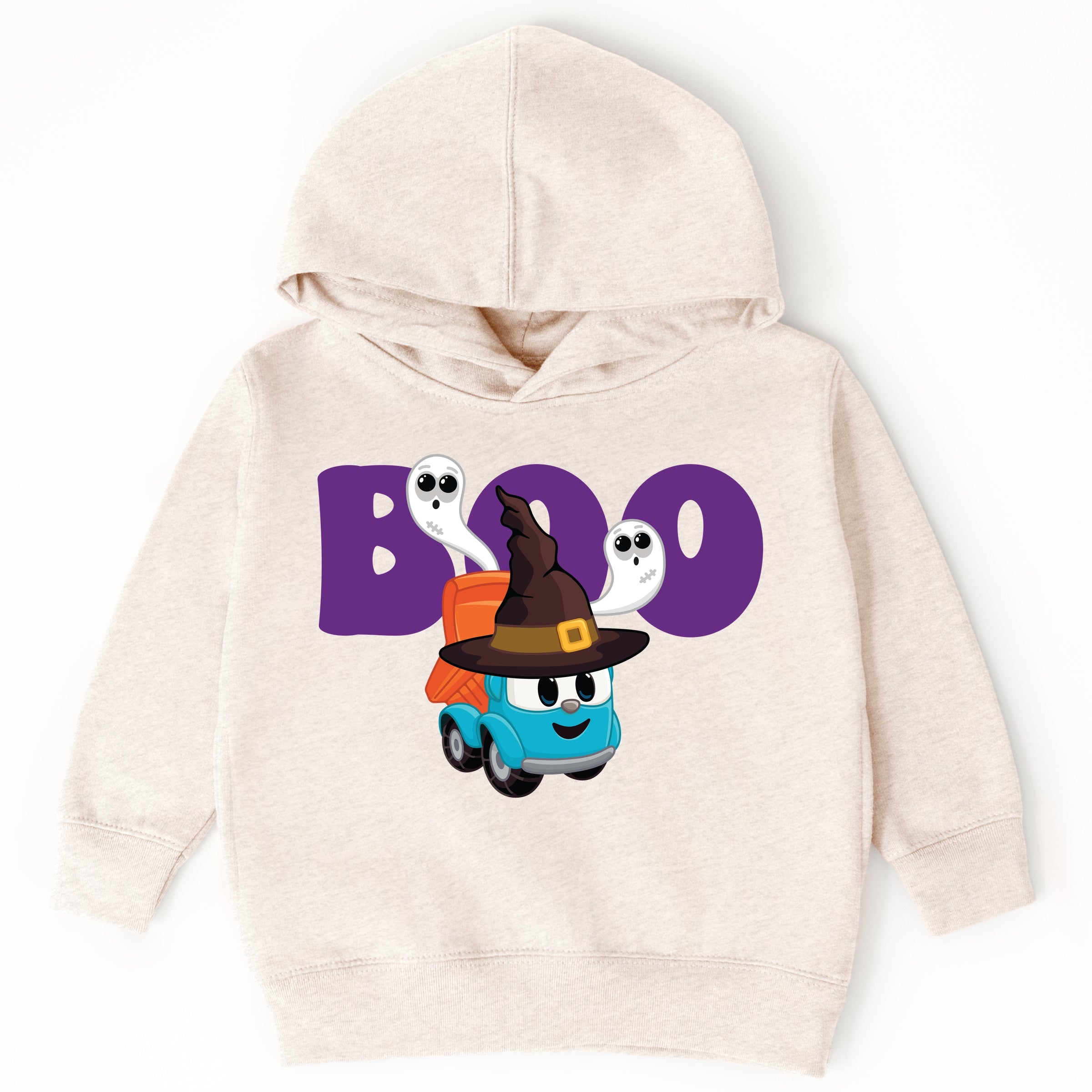 Leo the Truck Boo Wizard Hat - Toddler Hoodie