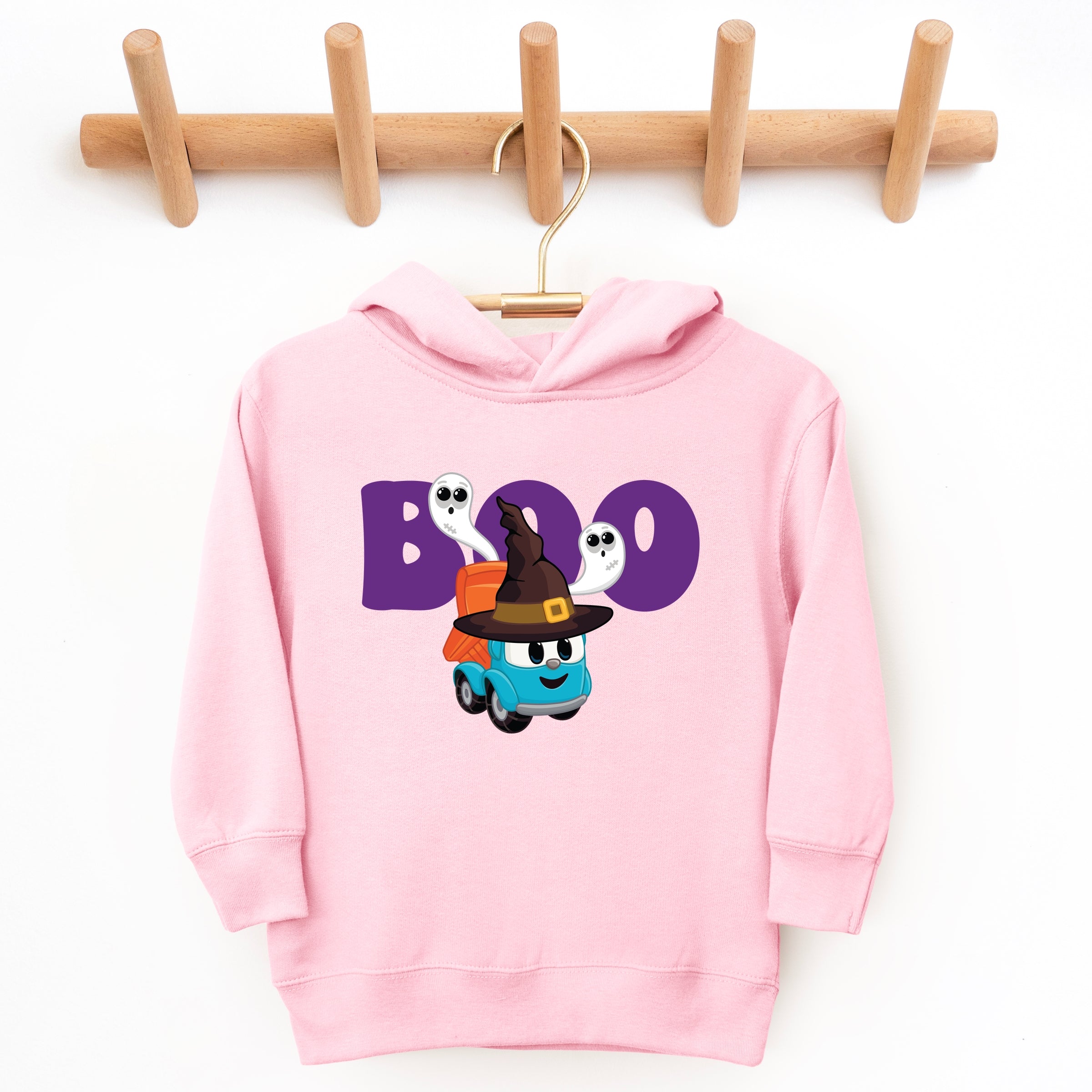 Leo the Truck Boo Wizard Hat - Toddler Hoodie