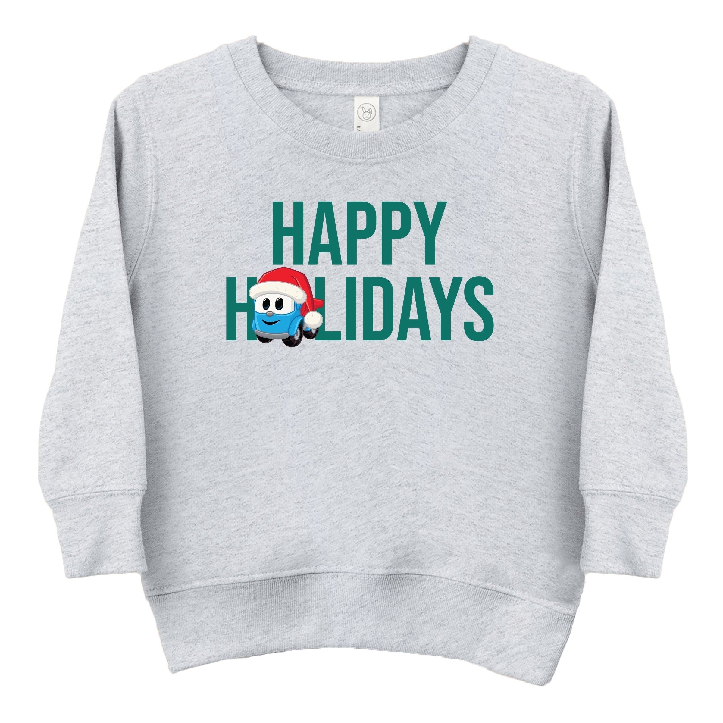 Leo the Truck Happy Holidays - Toddler Graphic Sweatshirt