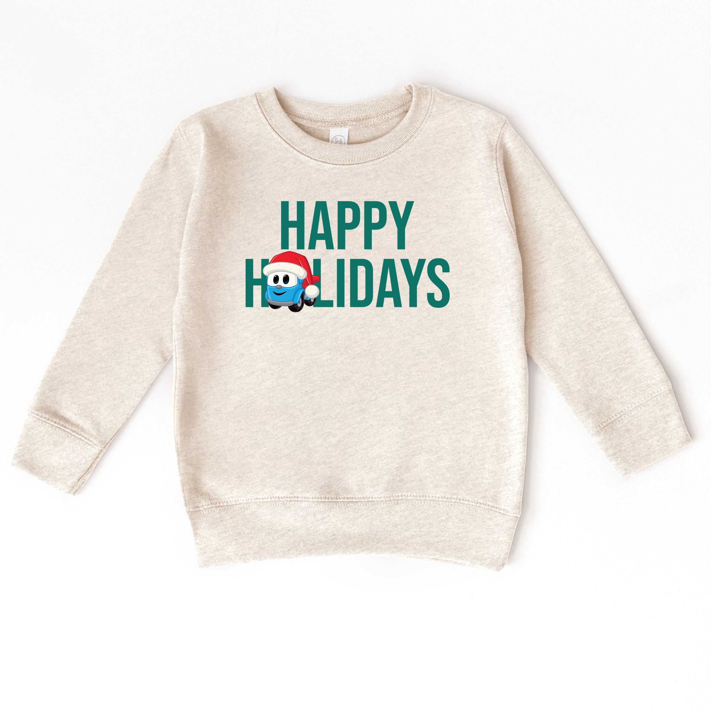 Leo the Truck Happy Holidays - Toddler Graphic Sweatshirt